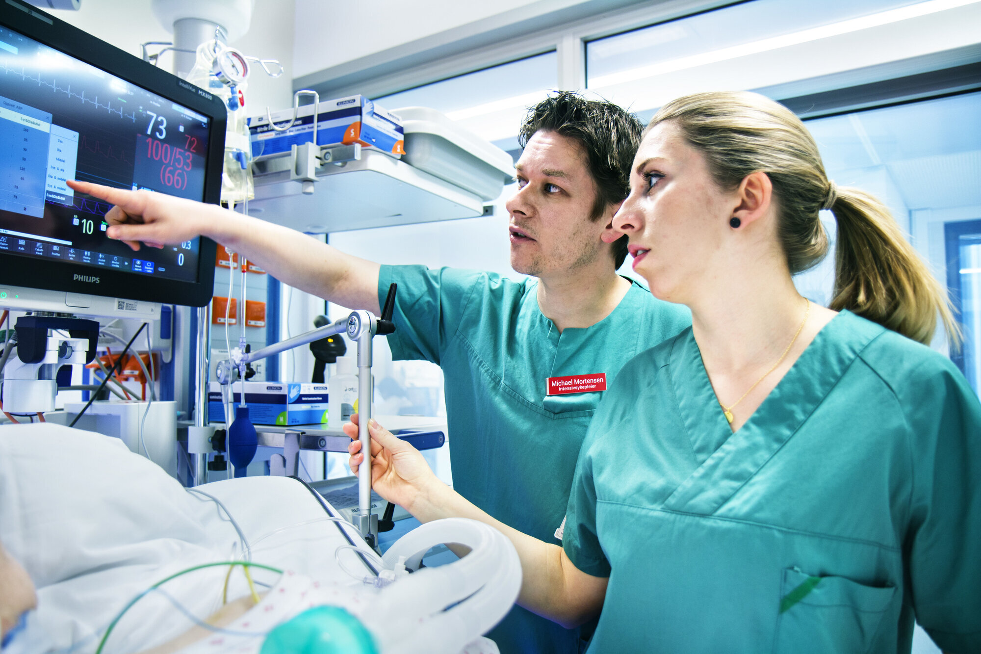 Michael Mortensen og Veslava Petrovskaja 