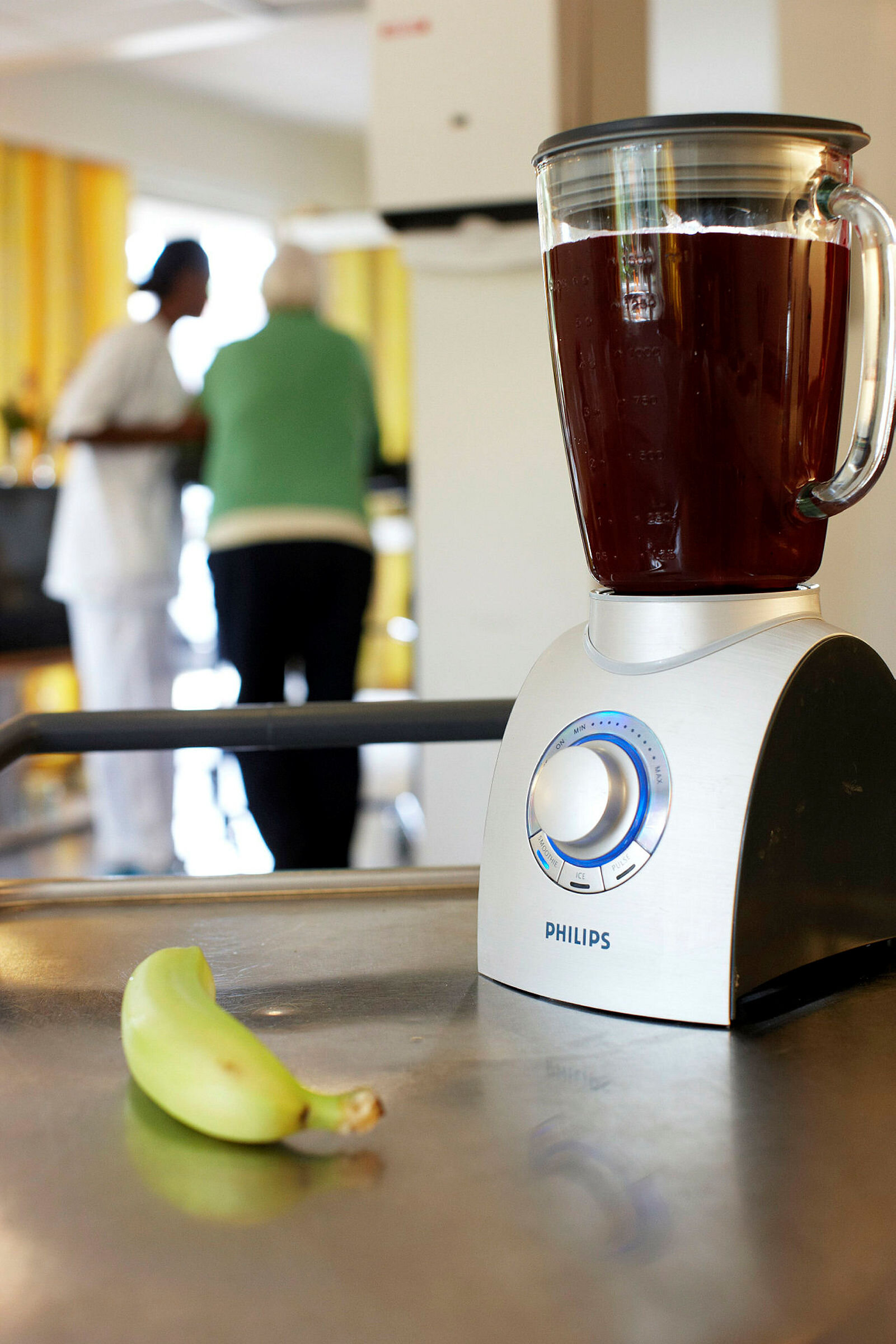 Smoothi-maskin og banan