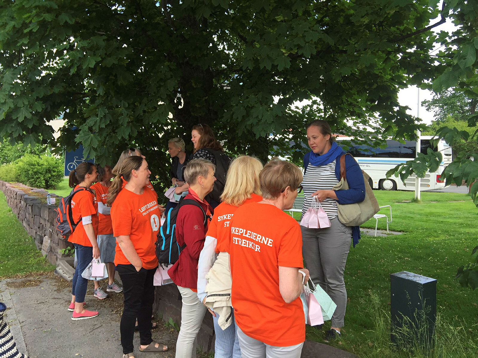 Streik Sundvollen 2017