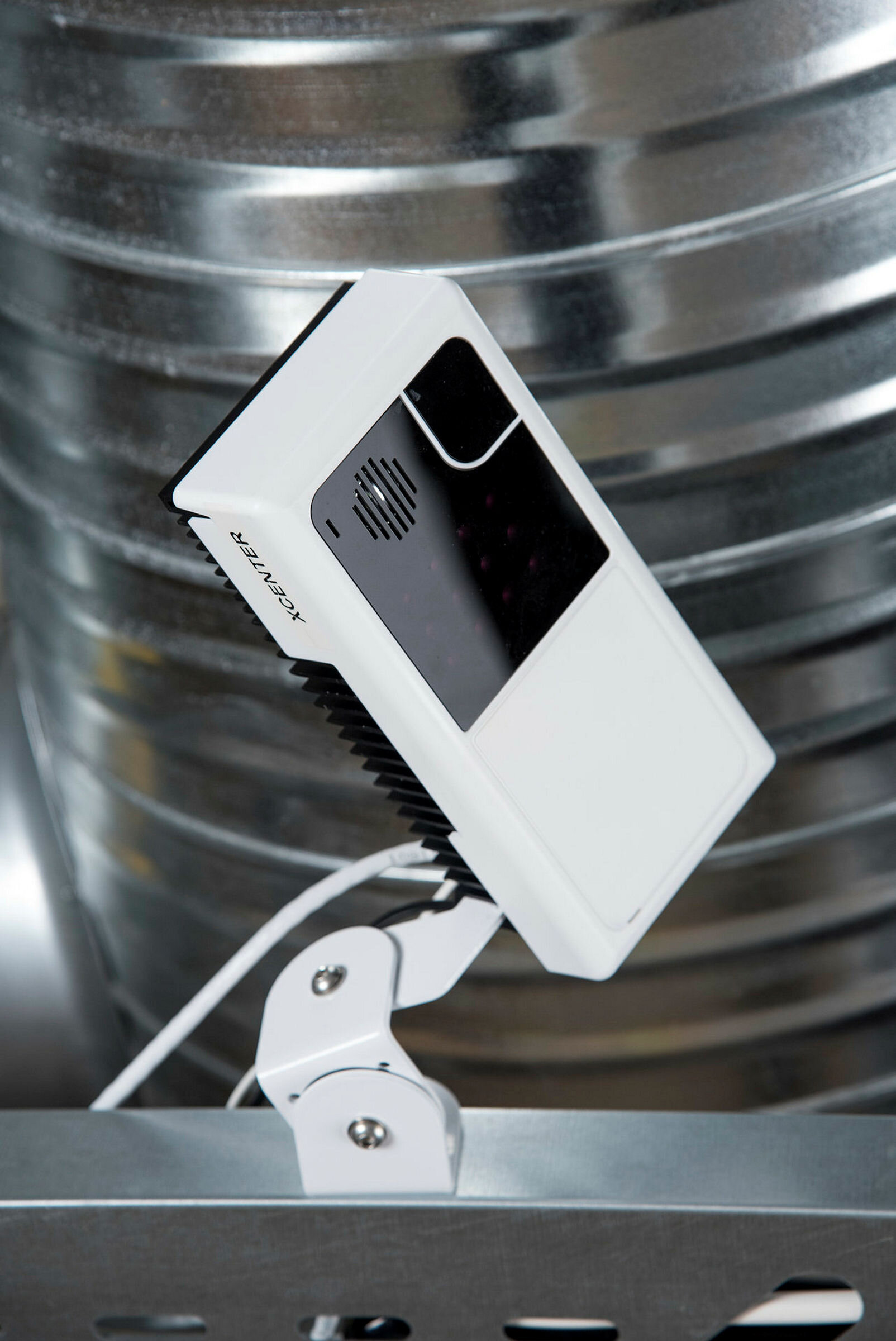 Kamera til systemet Xcenter RoomMate, avbildet på Innovatoriet.