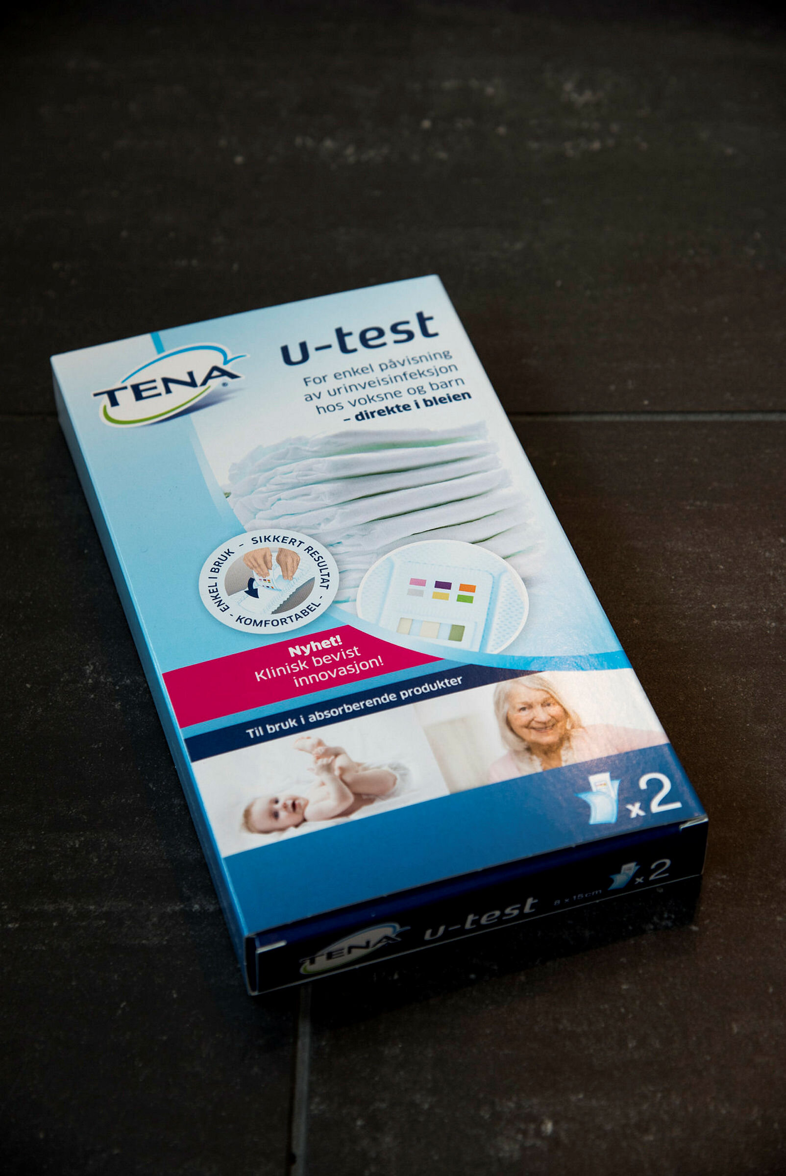 Produktbilde av Tena U-test - urinstix for bleier.
