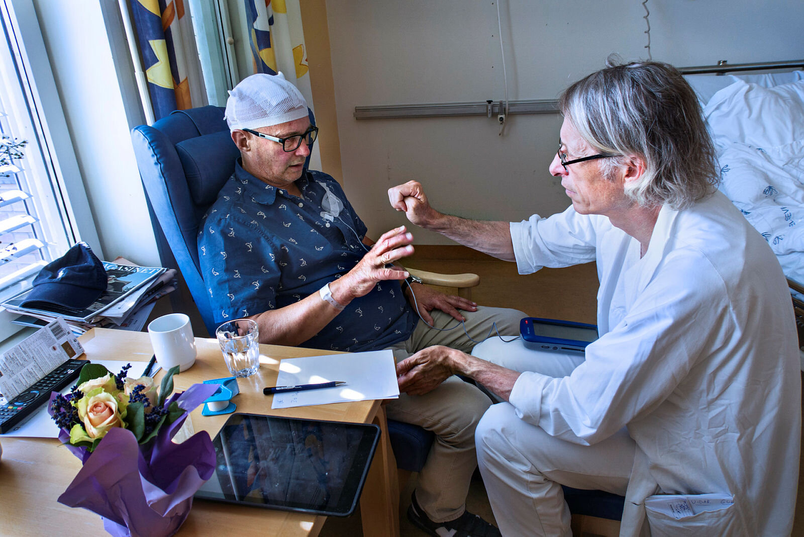 Parkinson-operasjon, nevrolog Vidar Gundersen, Rikshospitalet, OUS