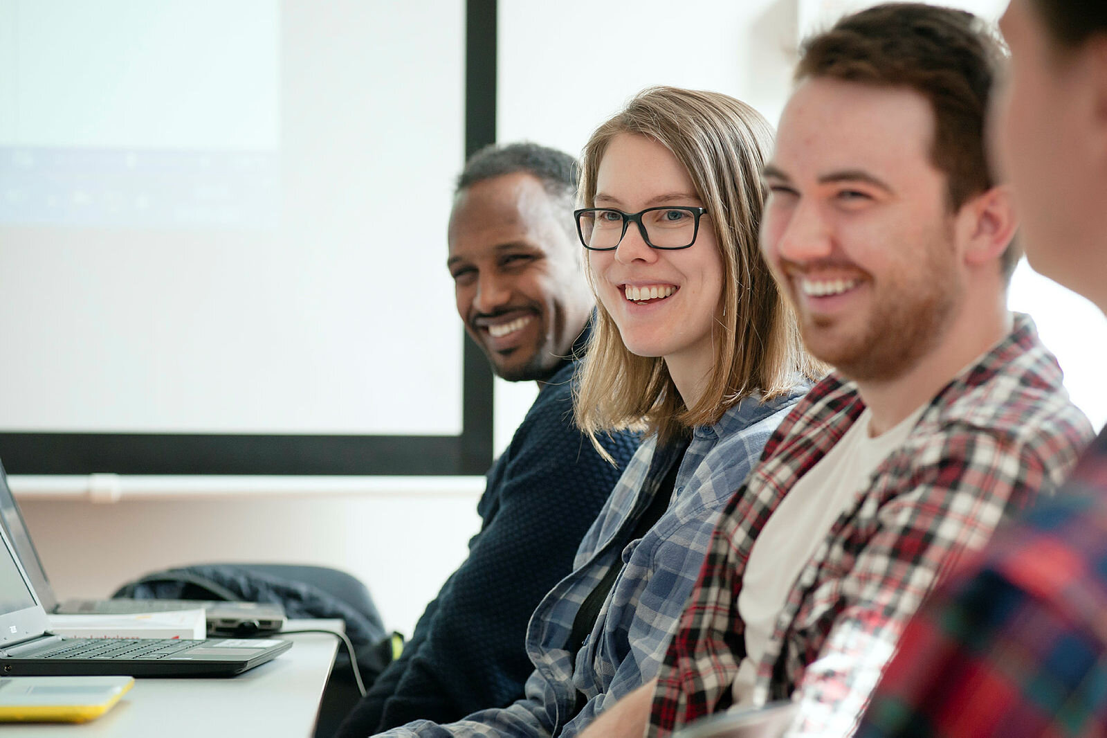 Bildene viser studenter fra Høgskolen i Oslo