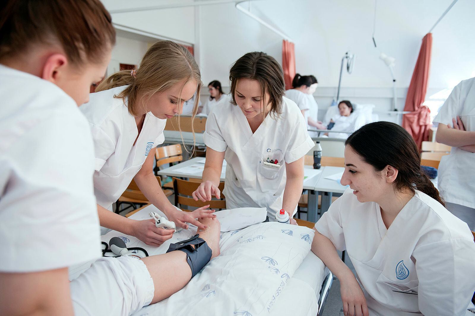 Bildene viser studenter fra Høgskolen i Oslo