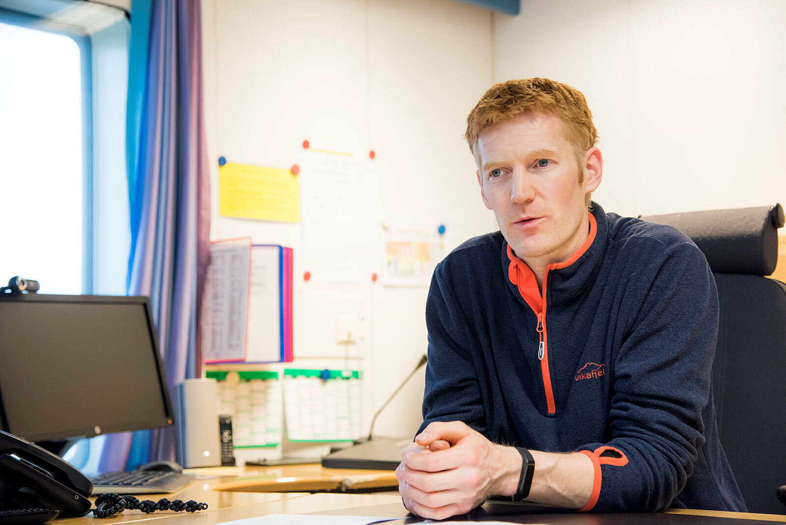 Fra Oseberg feltsenter.