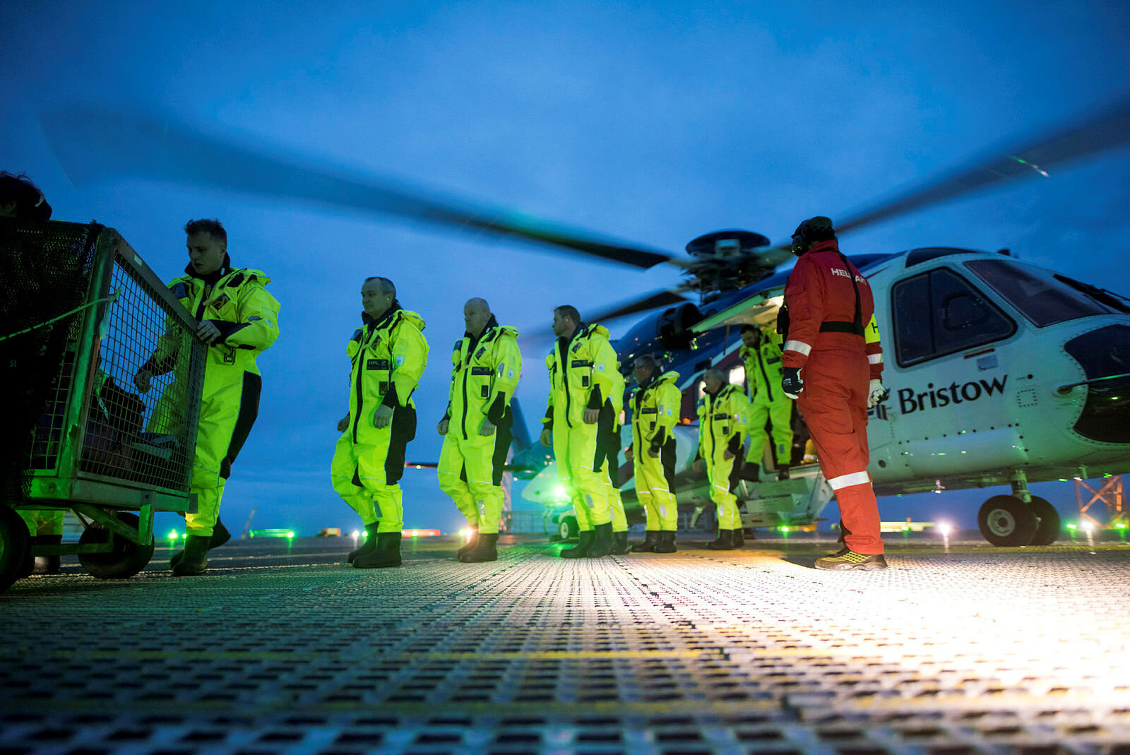 Fra Oseberg feltsenter.