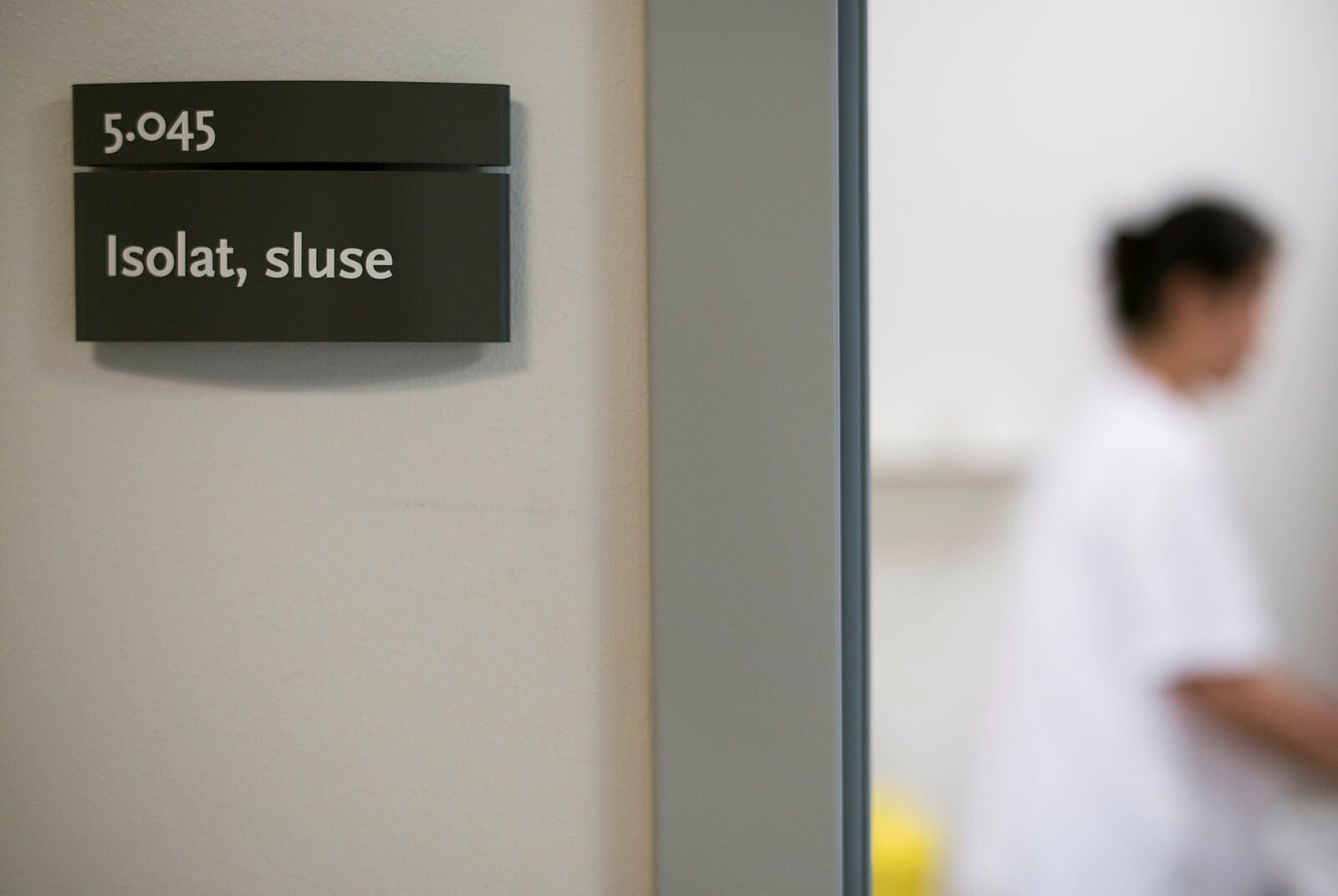 Sykepleier på isolat.