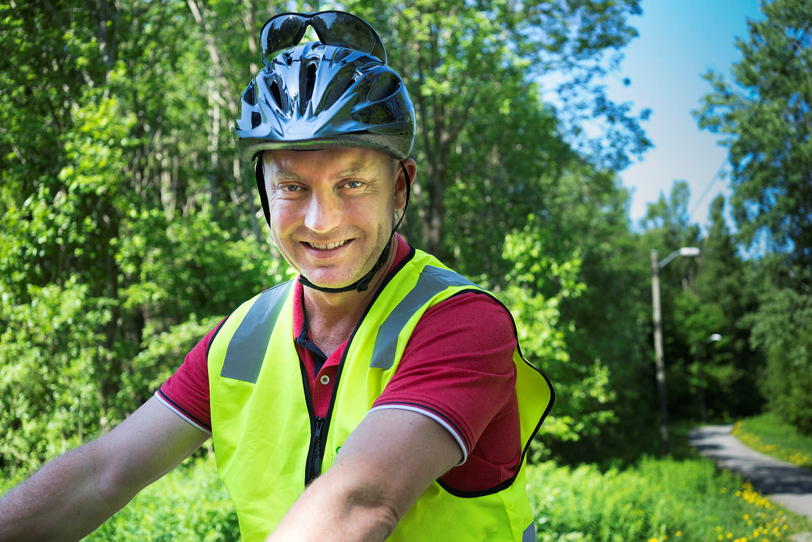 Bildet viser Håvard Lobben-Seth, enhetsleder ved Gulset sykehjem, Skien