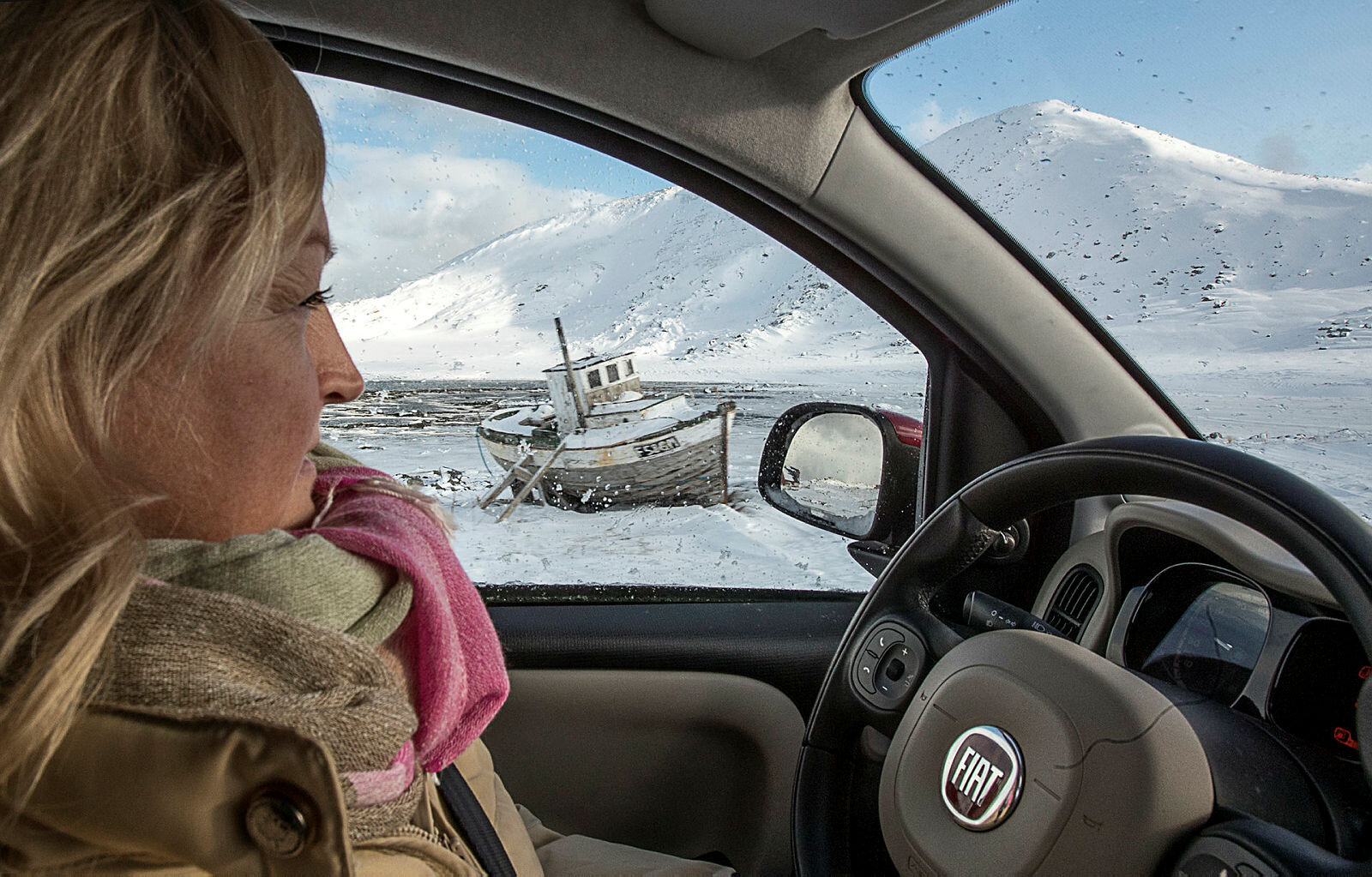 Bildet viser hjemmesykepleier Anne Giæver i Måsøy kommune