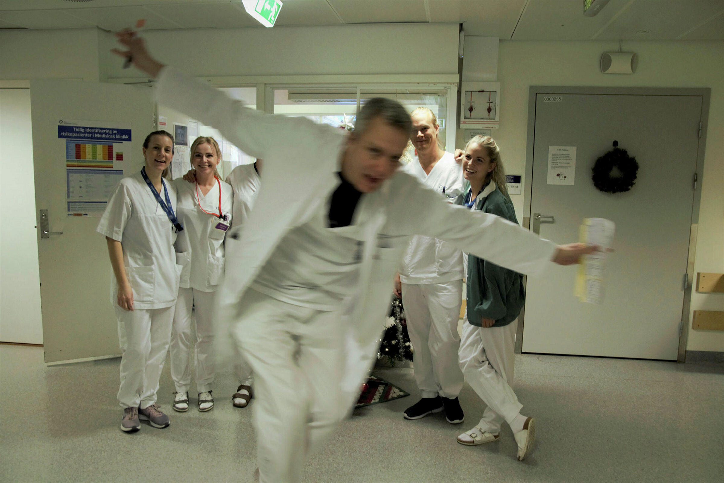 Julestemning på sykehus