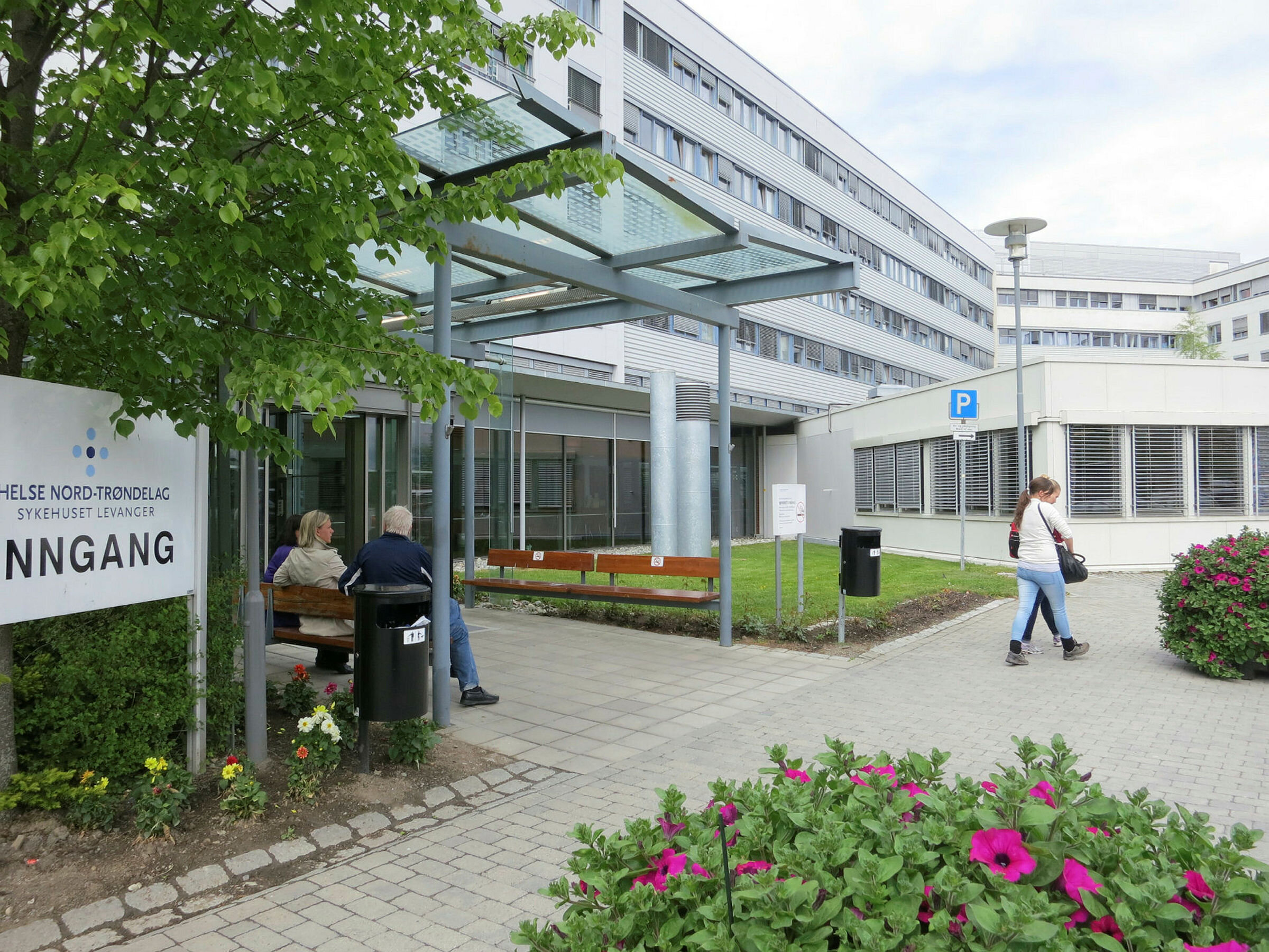 Bildet viser Sykehuset Levanger