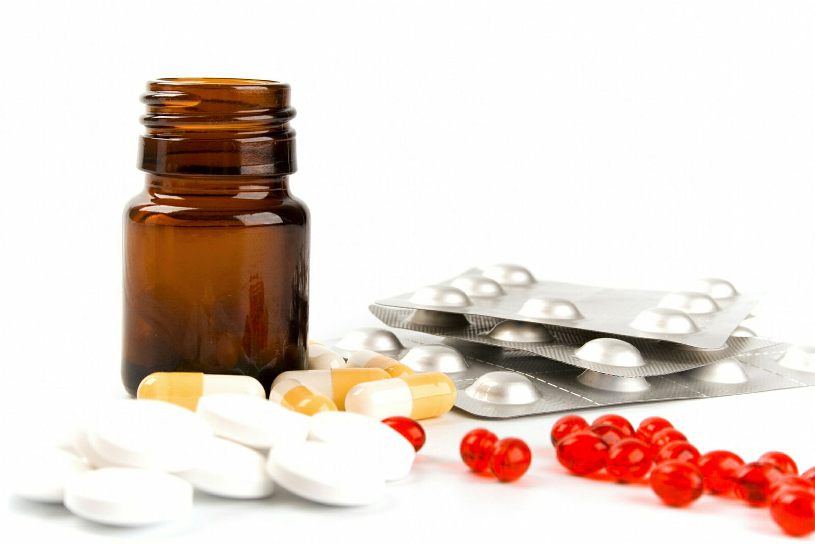 Forskjellige type piller