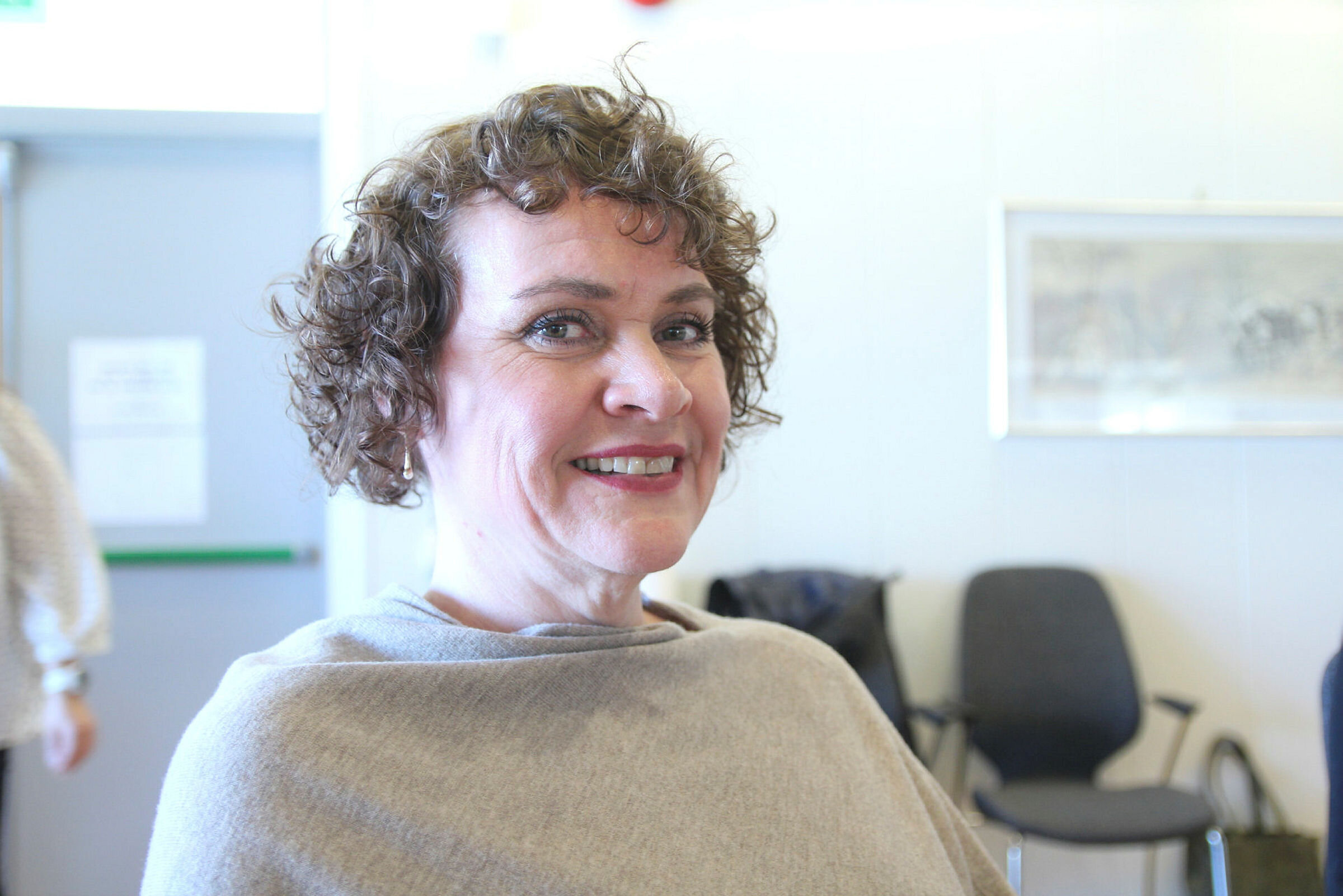 Nærbilde av Berit Nygård.