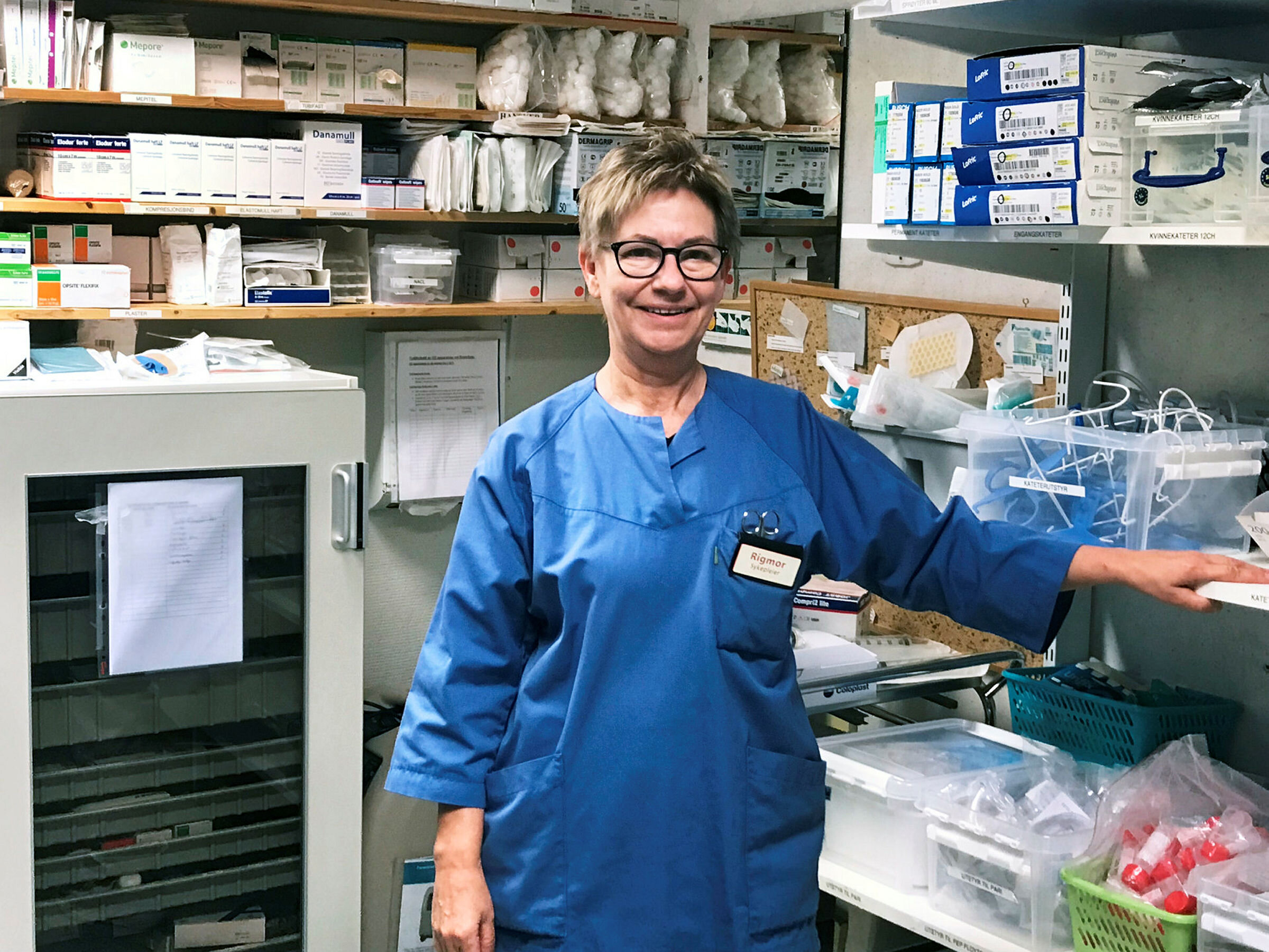 Sykepleier Rigmor Ingebrigtsen, Byparken omsorgssenter, Svolvær