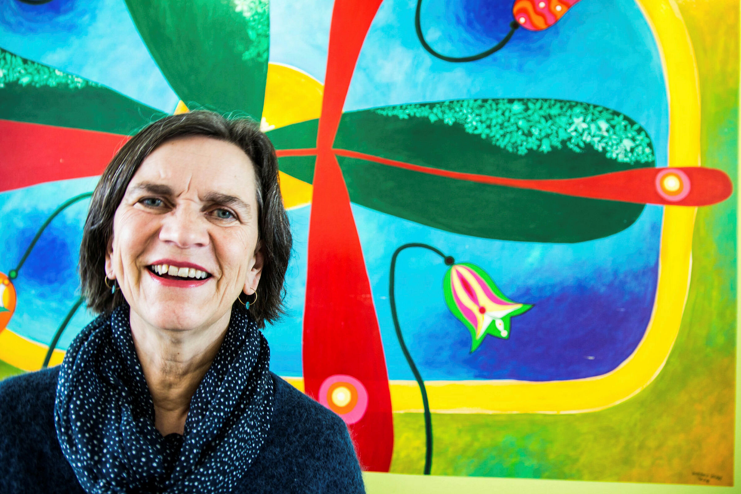 Bildet viser Vigdis Ziener, seksjonsleder ved Avansert hjemmesykehus, Oslo universitetssykehus