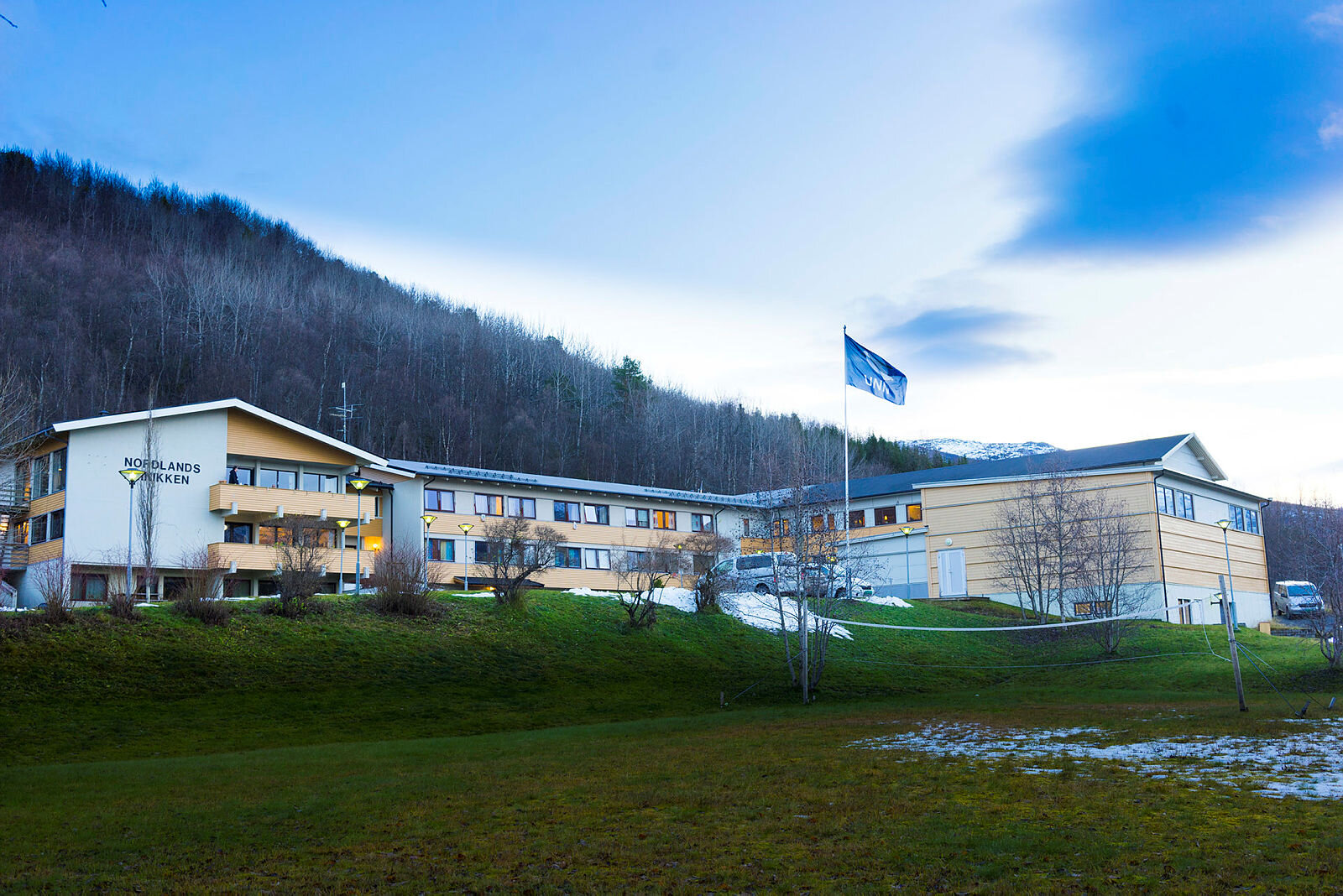 Bildet viser russeksjonen i Narvik, UNN