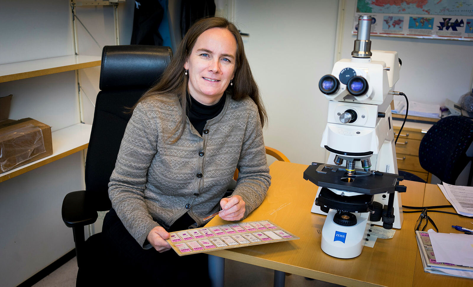 Bildet viser Hege Russnes, patolog og forsker