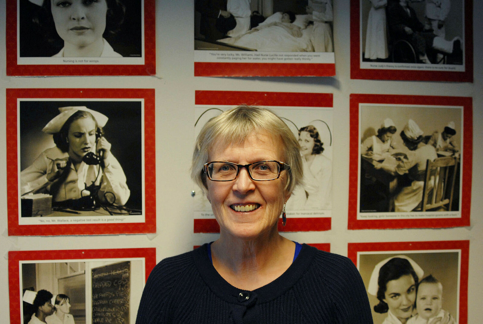 Bildet viser Åshild Fause, førsteamanuensis i sykepleie på Universitetet i Tromsø.