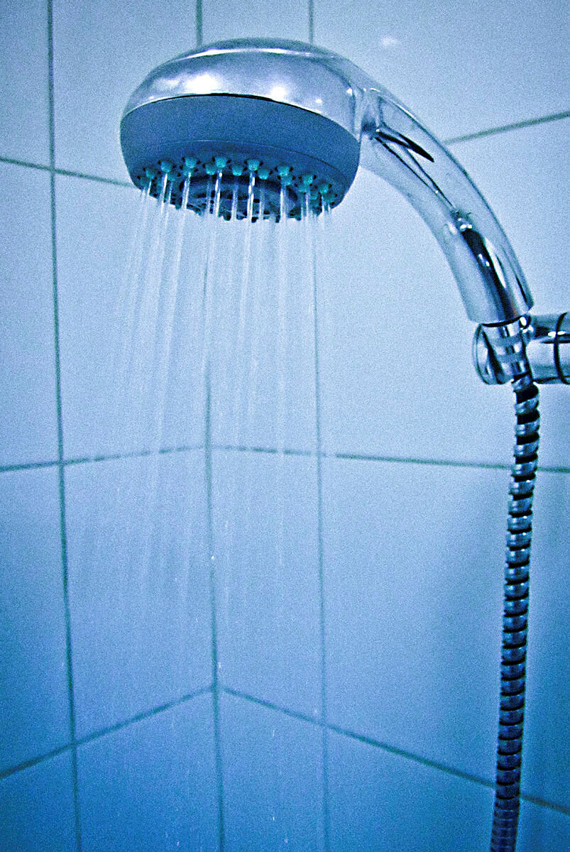 dusjhode Rennende dusj