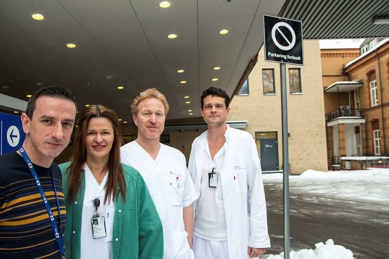 Bilde viser Sasa Katadzic, Alma Ferhatovic, Frode Beisland og Anders B. Martinsen.