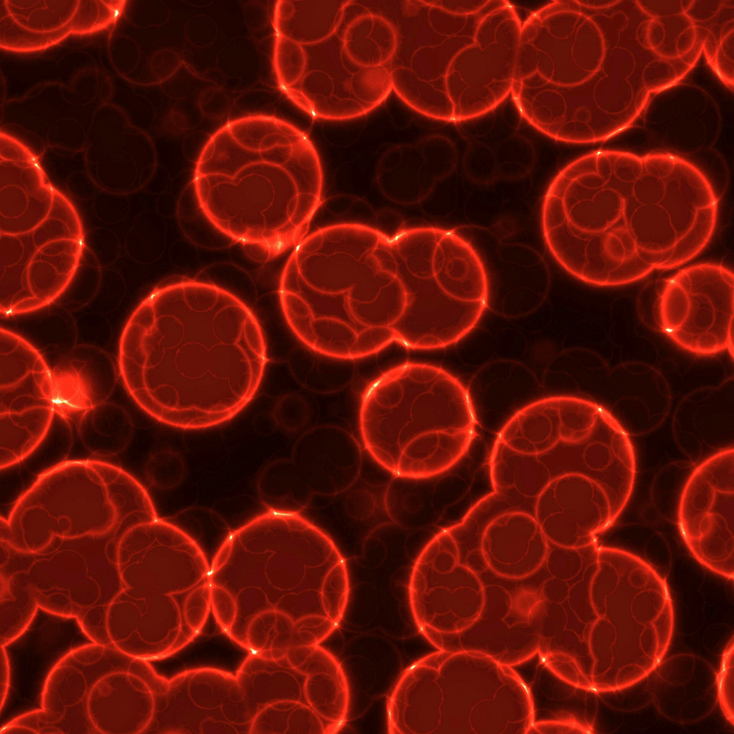 Mikroskopbilde av virus