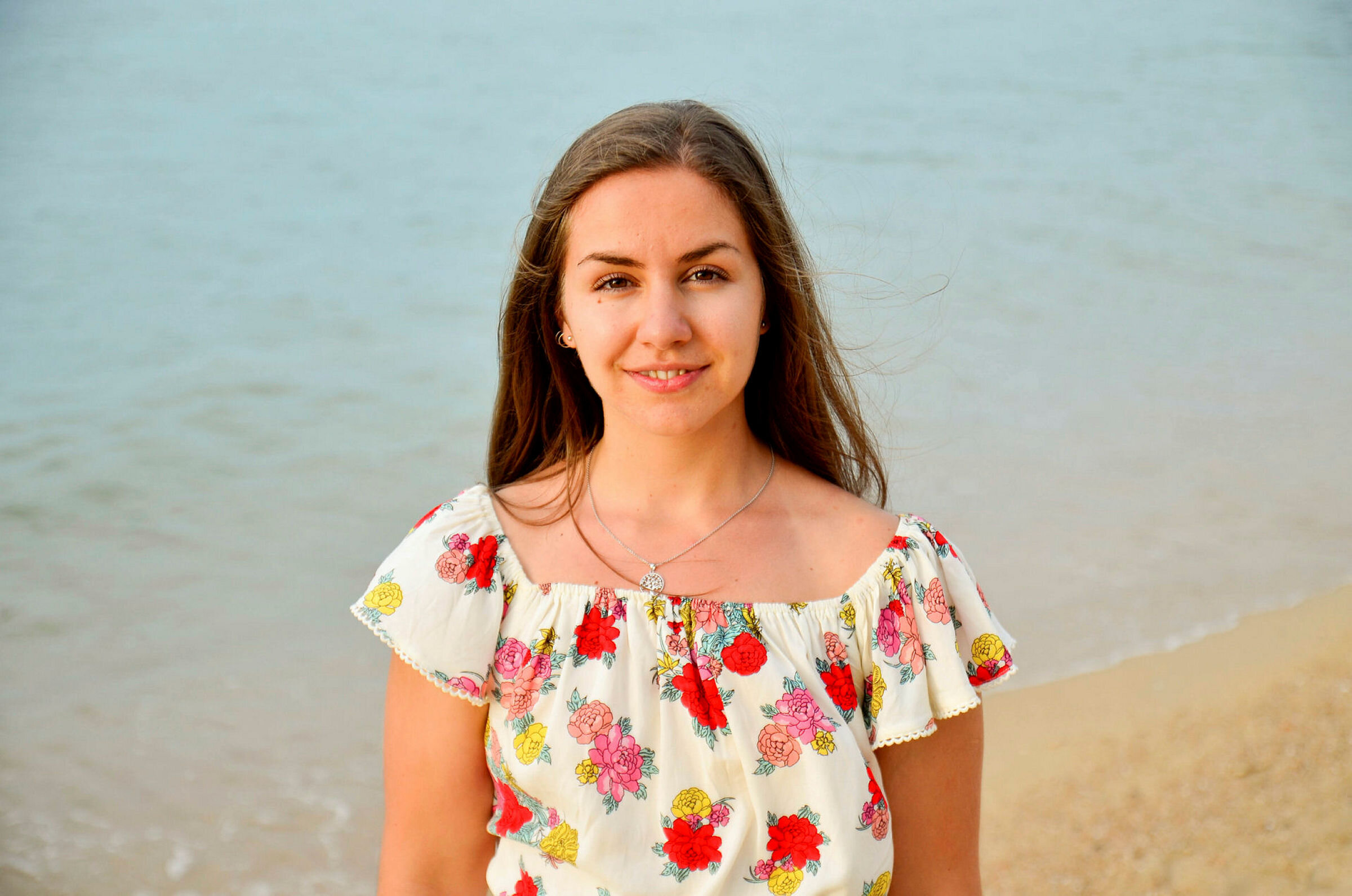 Portrett av sykepleierstudent Andrea Szőcz