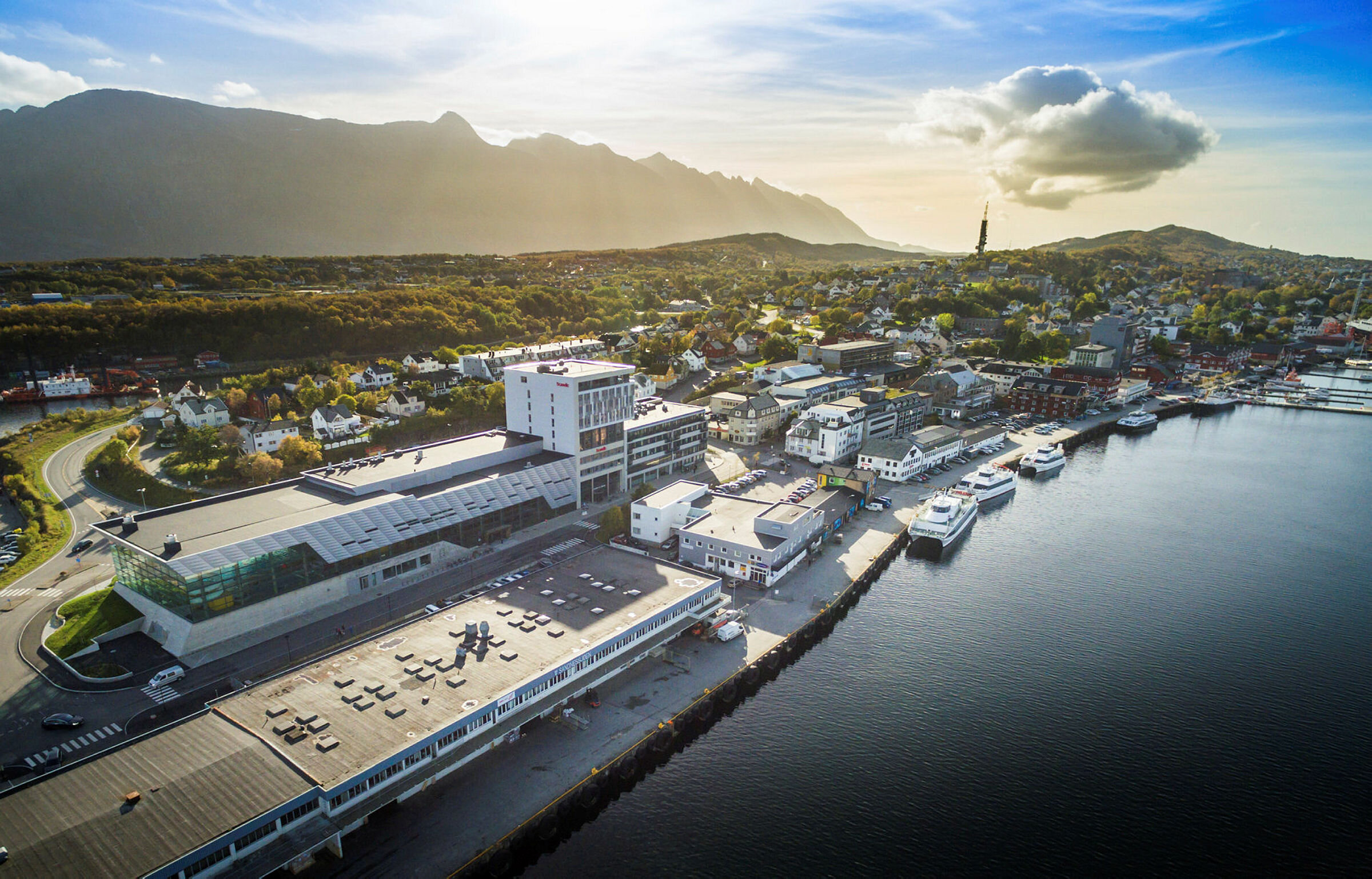Bildet viser Nord universitet studiested Sandnessjøen