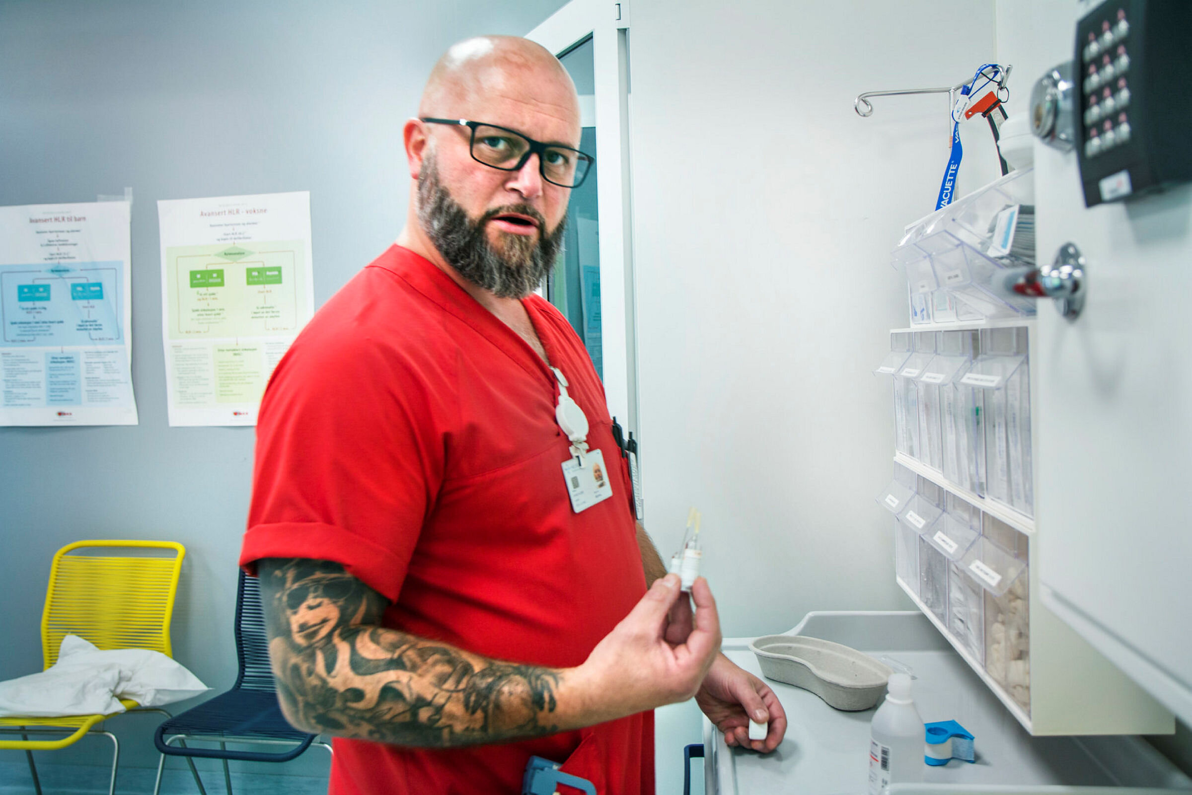 Stig Rekdal, akuttmedisinsk sykepleier