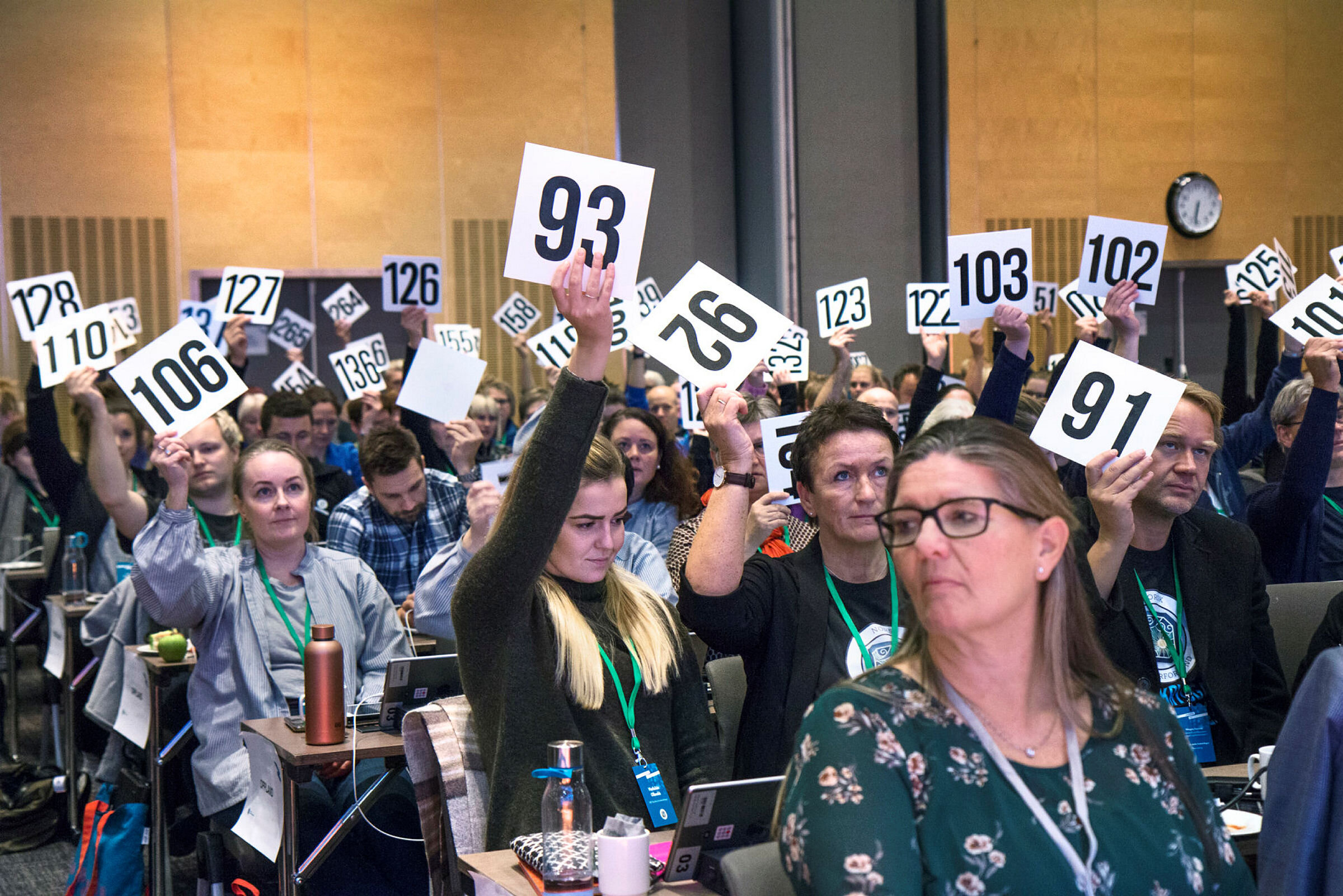 Landsmøte NSF 2019, Gardermoen, avstemning