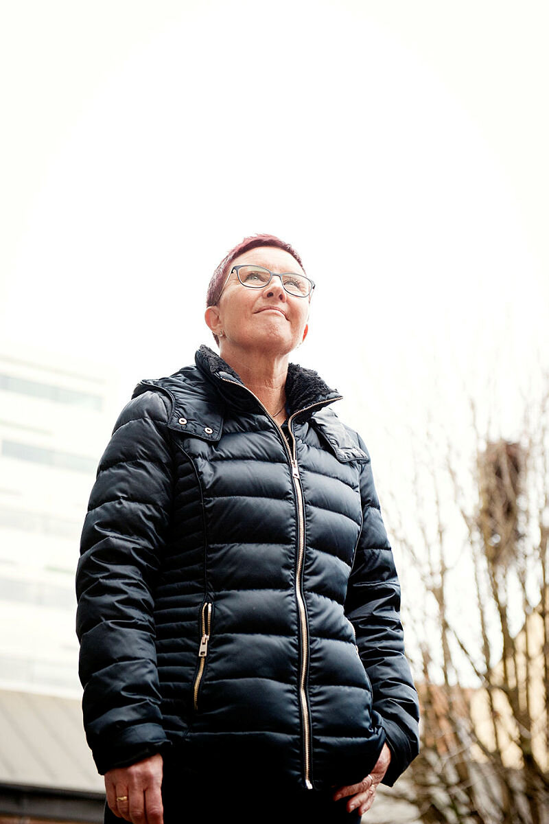 Bildet viser Solveig Bartun Rob, som jobber som erfaringskonsulent i psykiatrien.