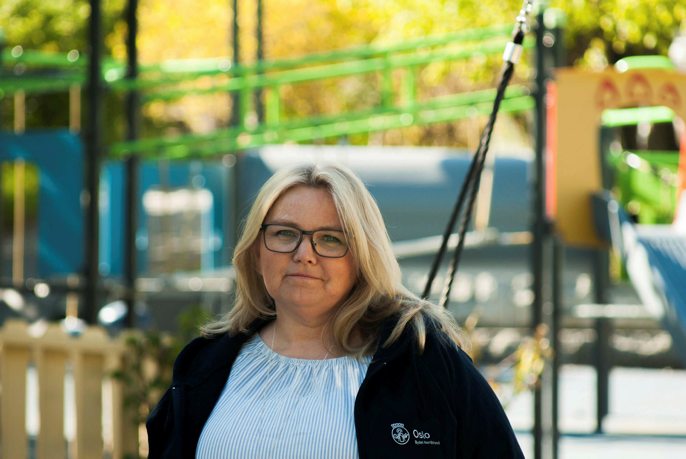 Helsesykepleier Nina Dandenbarger i bydel Nordstrand, Oslo