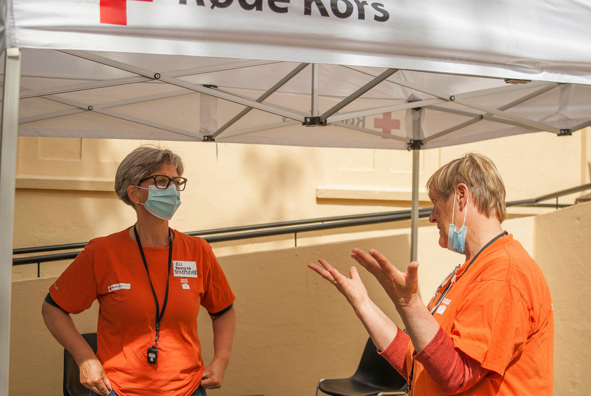 Reportasjebilder fra Helsesenter for papirløse i Oslo.