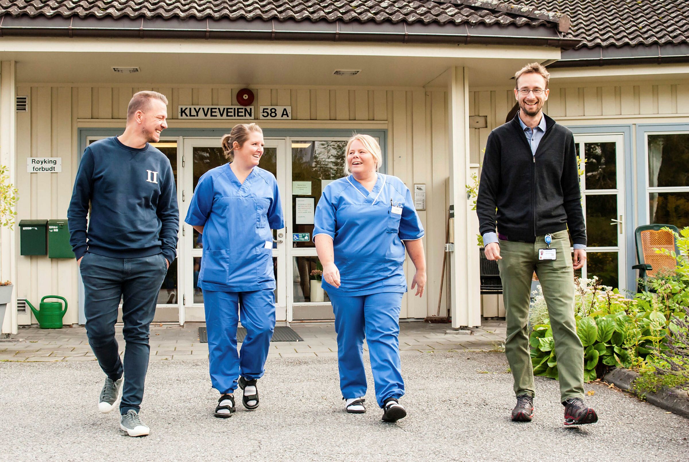 Reportasje fra Klyvetunet, Skien om fallforebygging og velferdsteknologi