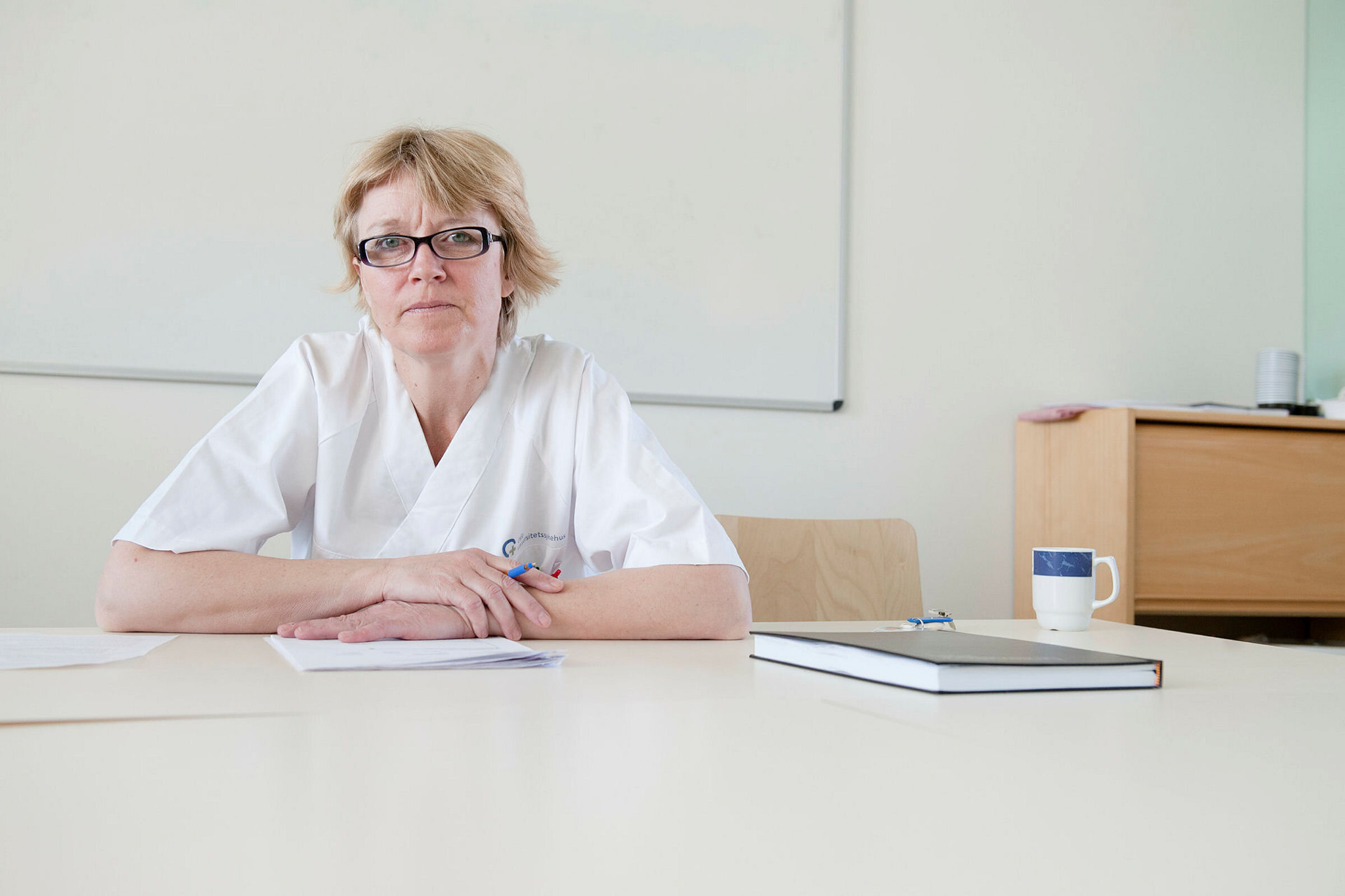 Bildet viser Nina Kynø, barnesykepleier som er opptatt av å avdekke mishandling av barn.