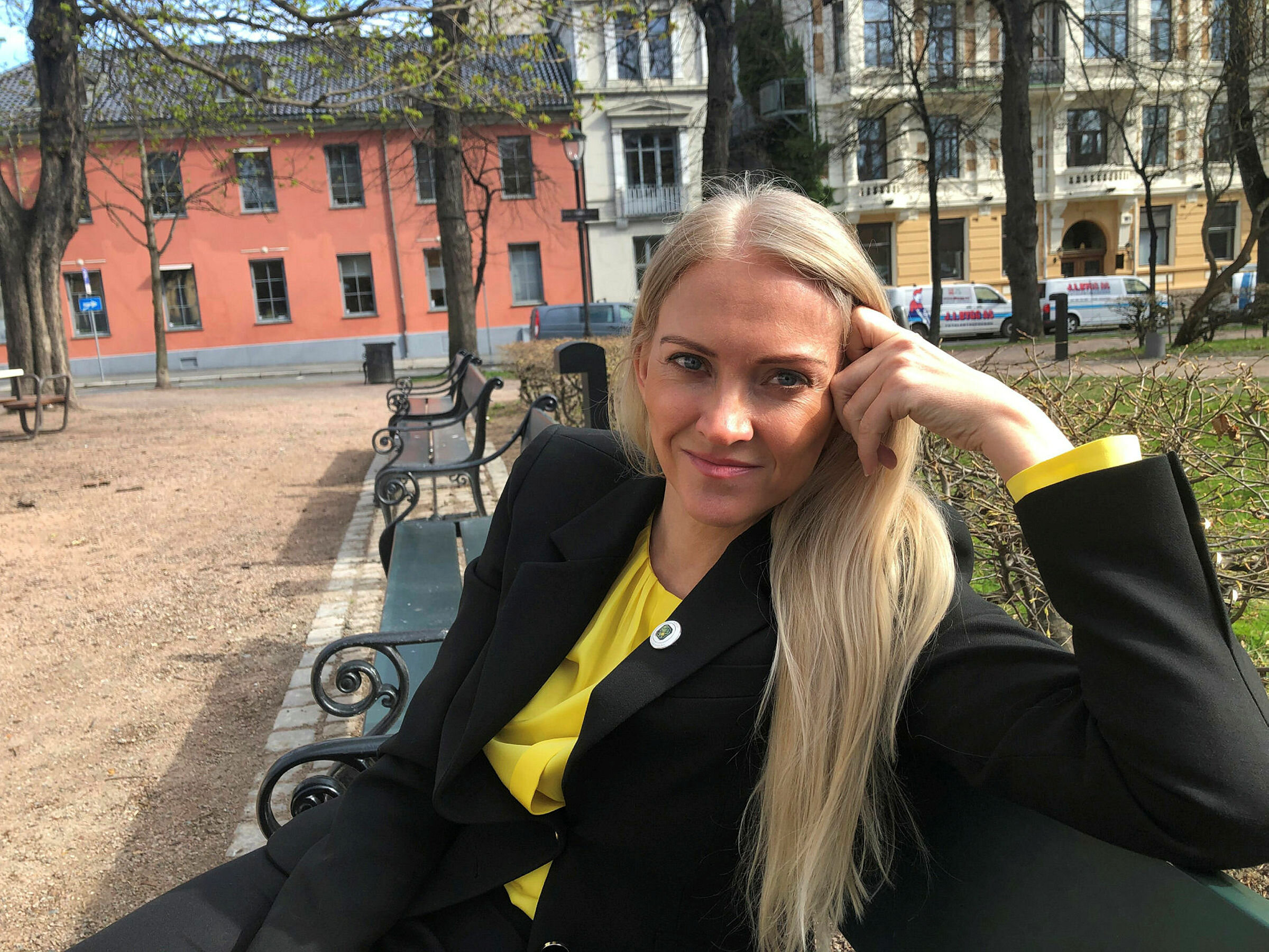 Forbundsleder Lill Sverresdatter Larsen i Norsk Sykepleierforbund, fra 2019.