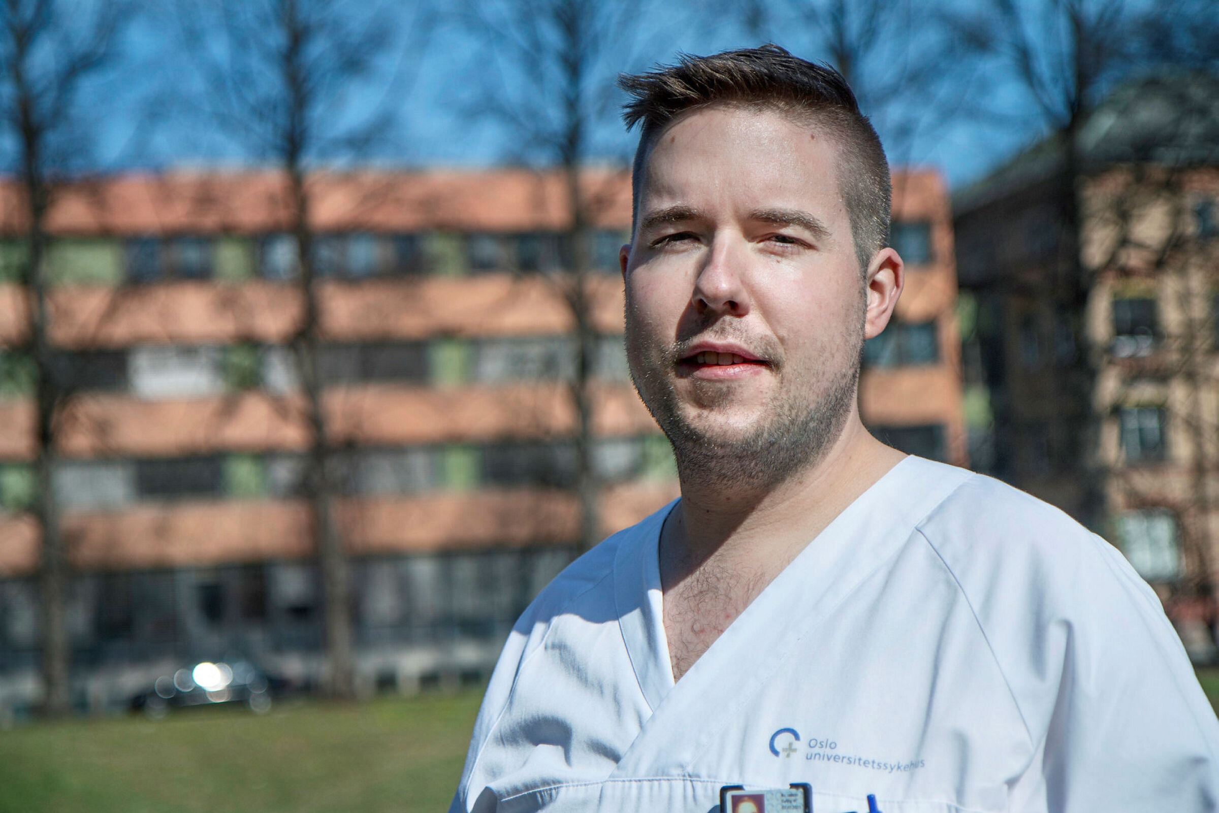 Olav Andersen, sykepleier og tillitsvalgt, akuttpsykiatrisk klinikk, Ullevål sykehus, OUS