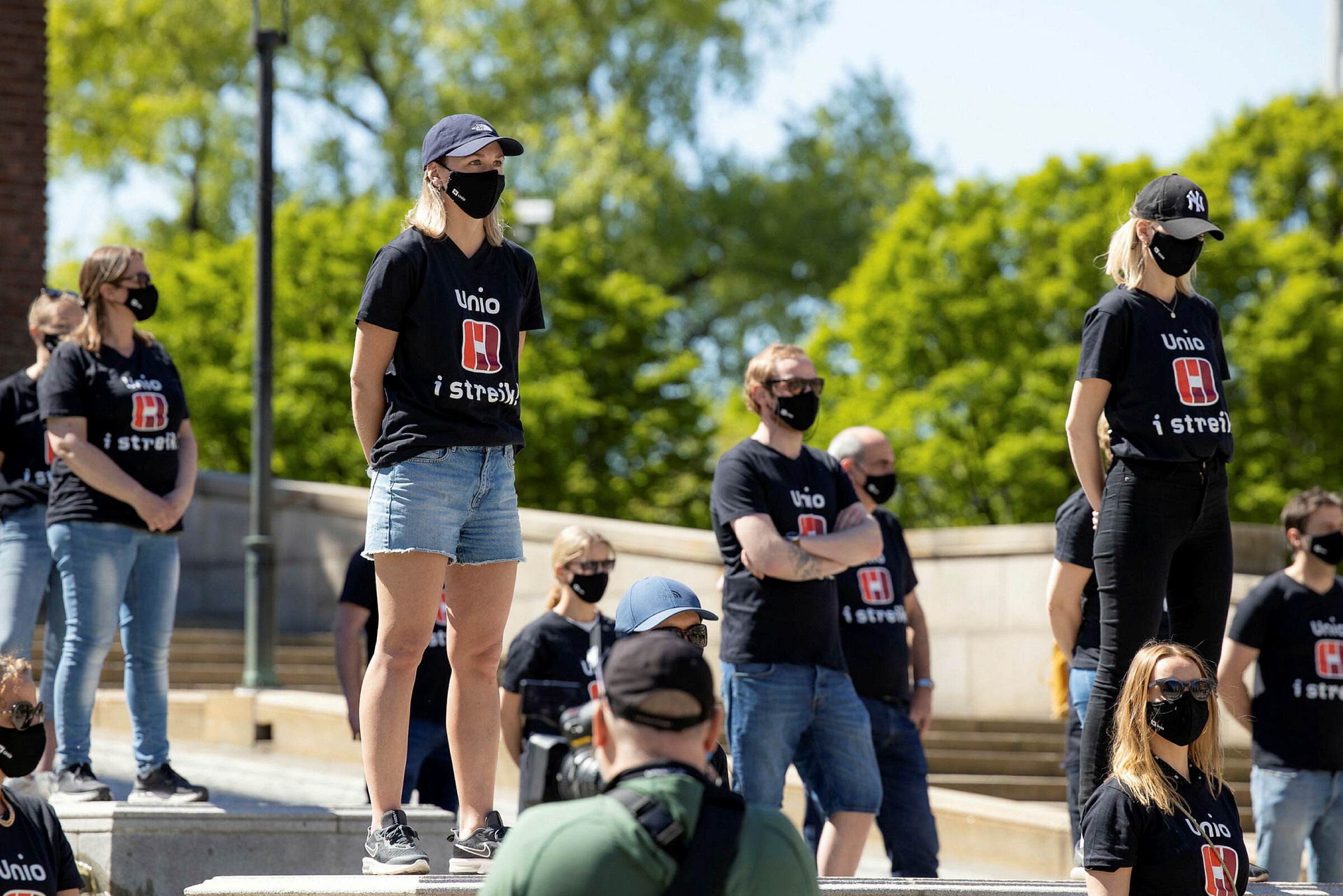 Streikemarkering i Oslo, Unio-streik