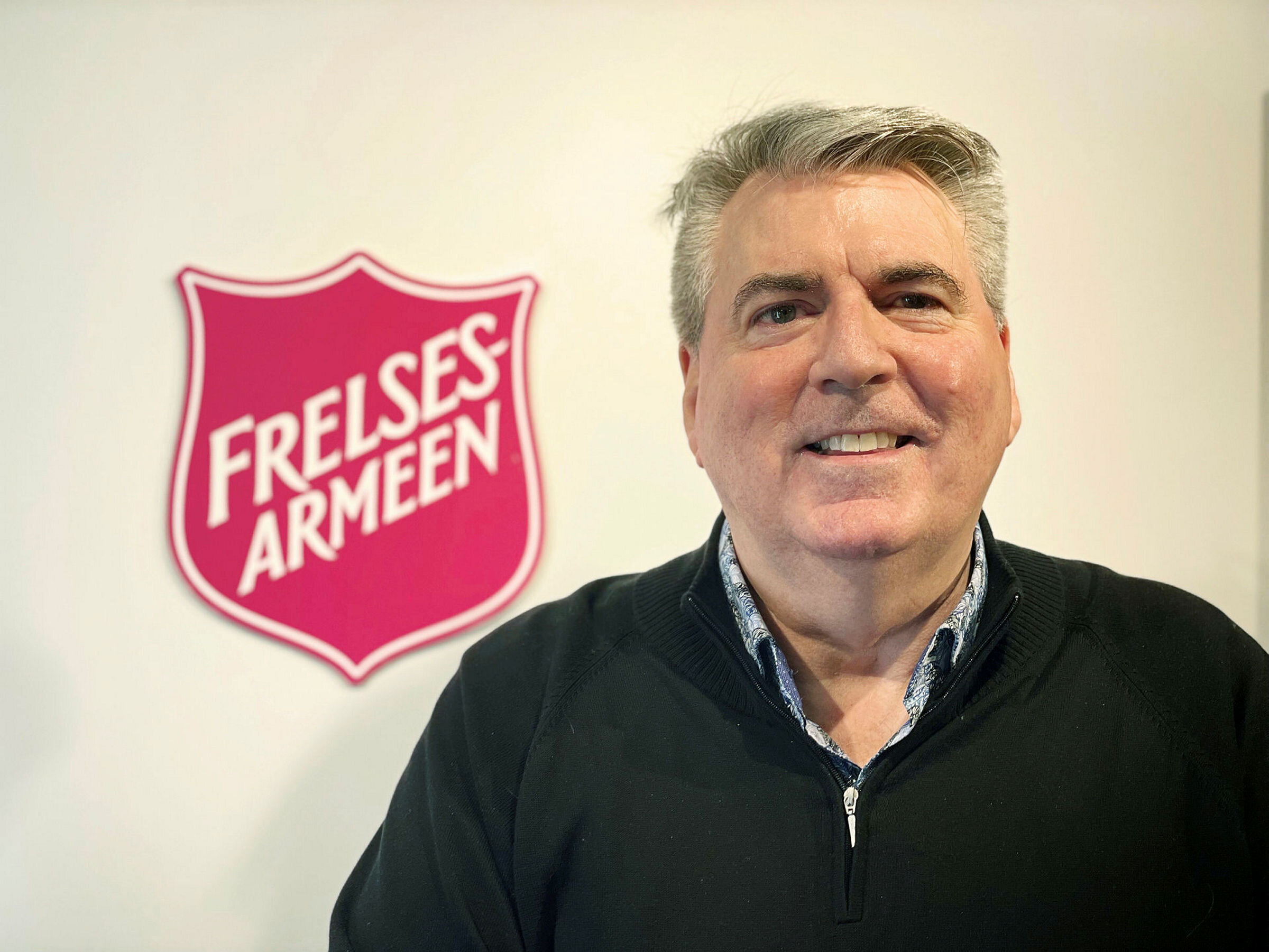 Roger Cassidy, hovedtillitsvalgt for NSF i Frelsesarmeen,