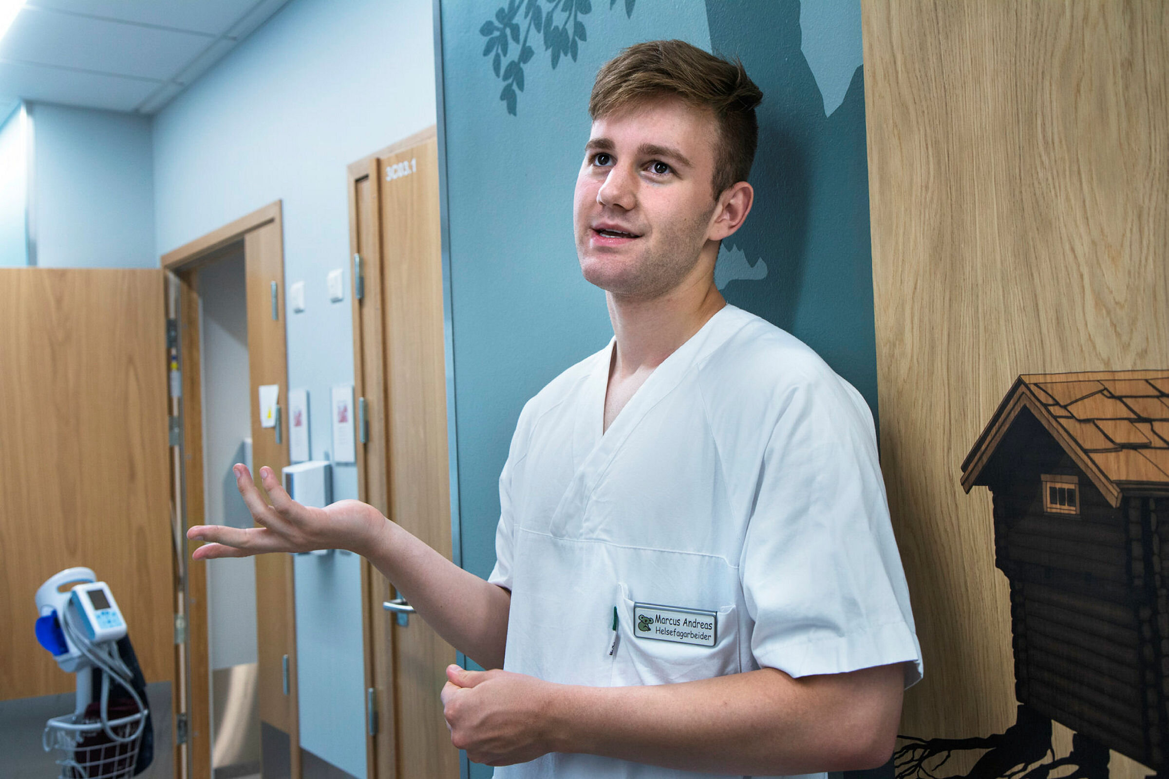 Helsefagarbeider Marcus Andreas Langøy, Sandsli bo- og aktivitetssenter