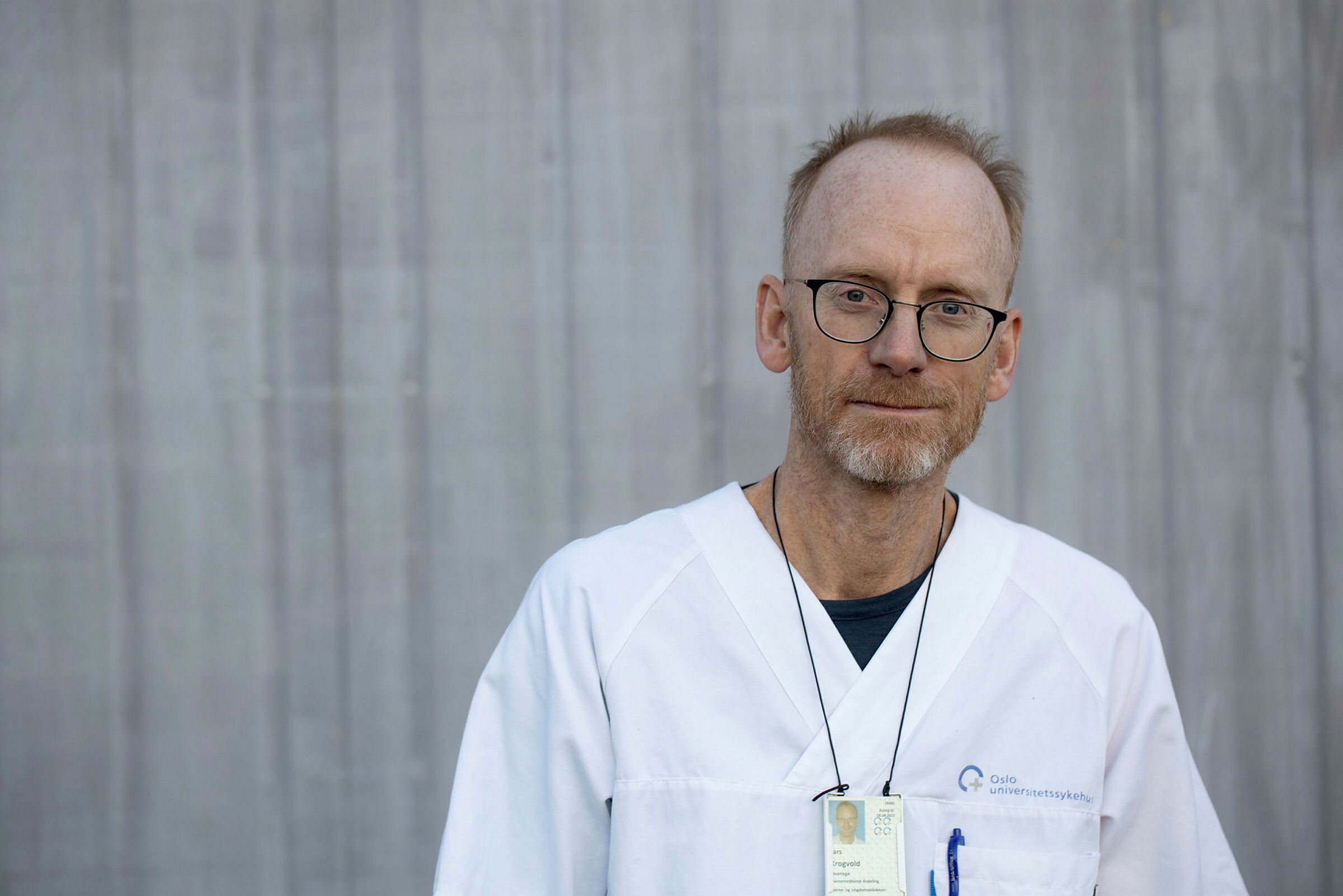 Bildet viser Lars Krogvold, overlege, Oslo universitetssykehus, Ullevål