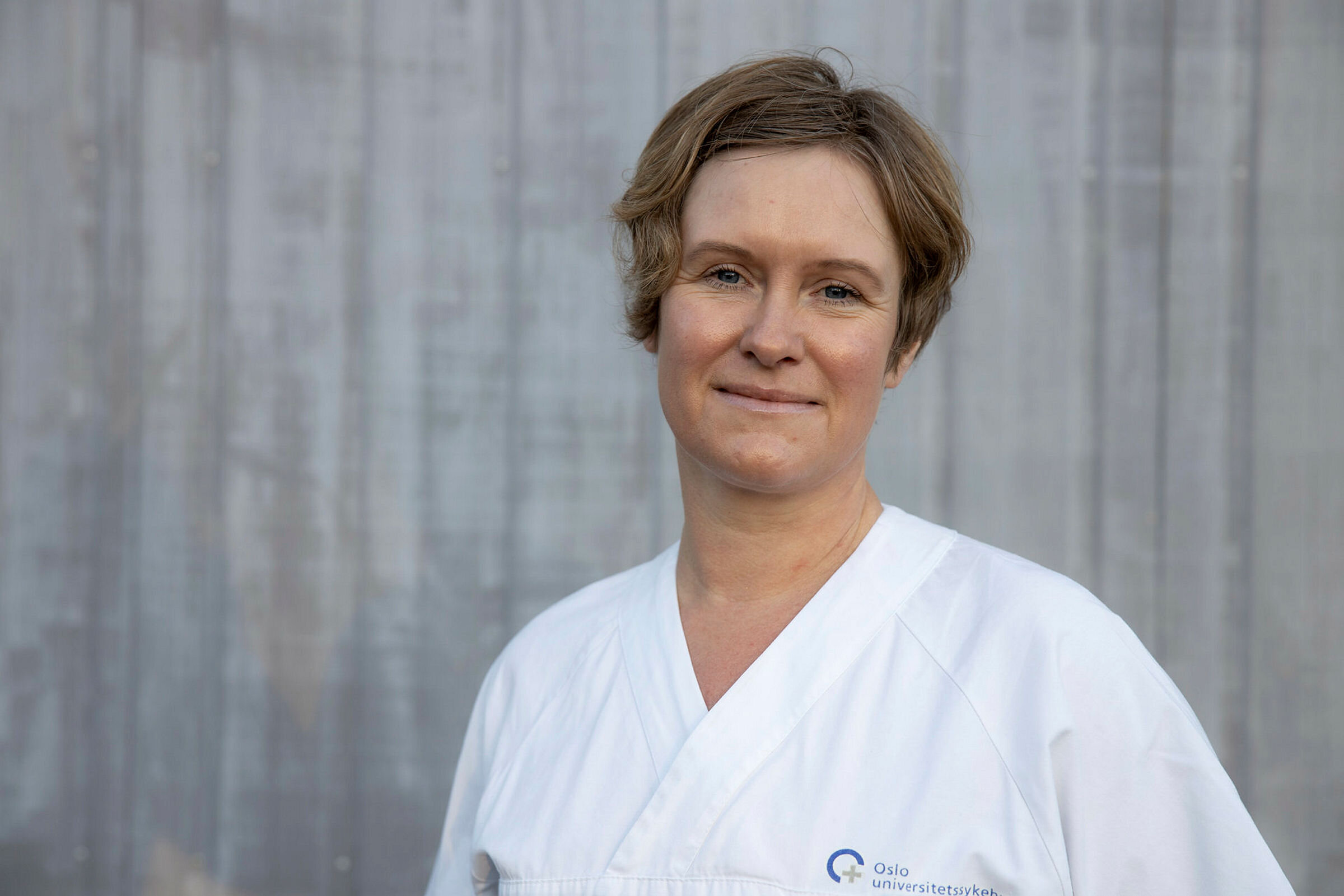 Bildet viser Eva Carlsen, barne- og fagutviklingssykepleier, barnemedisinsk sengepost, Oslo universitetssykehus, Ullevål