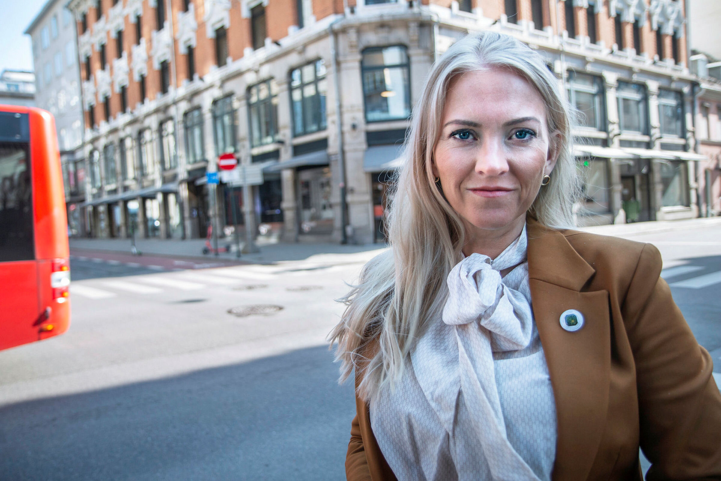 NSF-leder Lill Sverresdatter Larsen