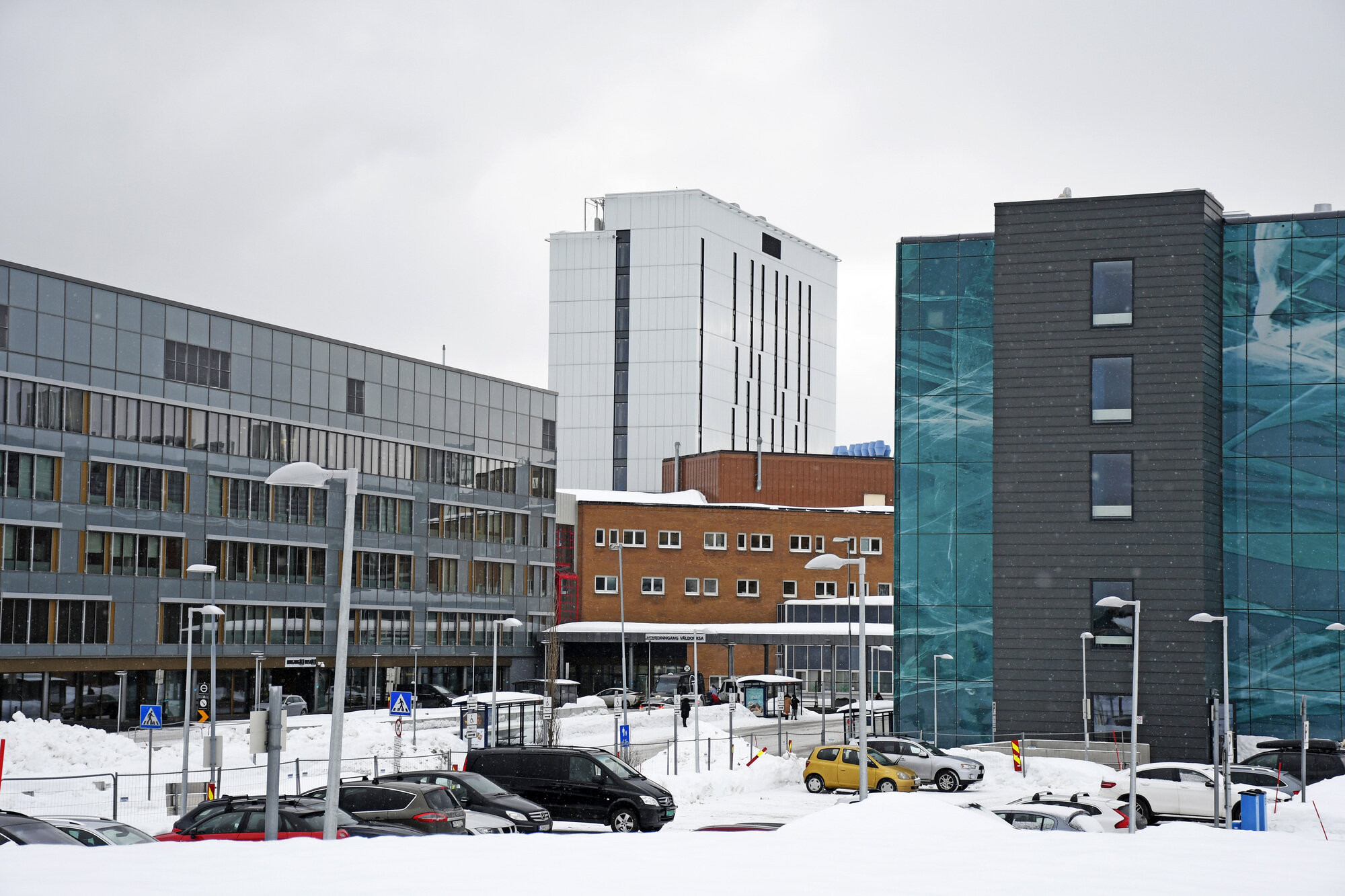 Bildet viser Universitetssykehuset Nord-Norge i Tromsø