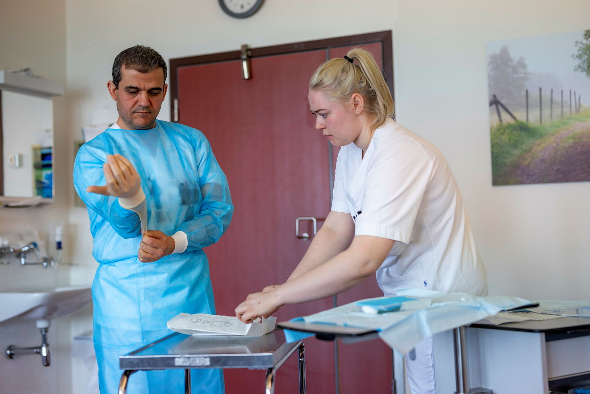 Reportasje fra medisinsk sengepost, Helgelandssykehuset, Sandnessjøen