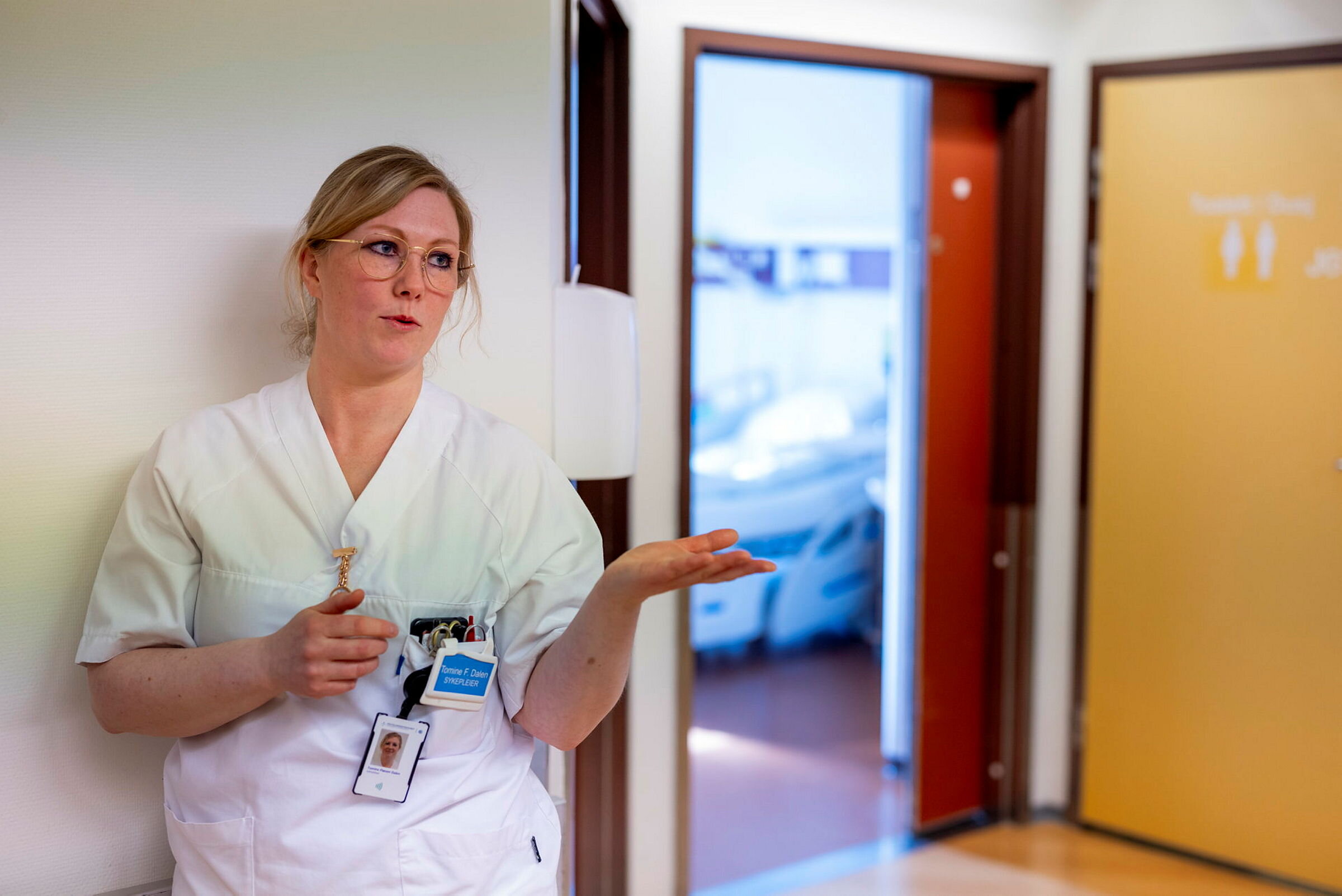 Reportasje fra medisinsk sengepost, Helgelandssykehuset, Sandnessjøen