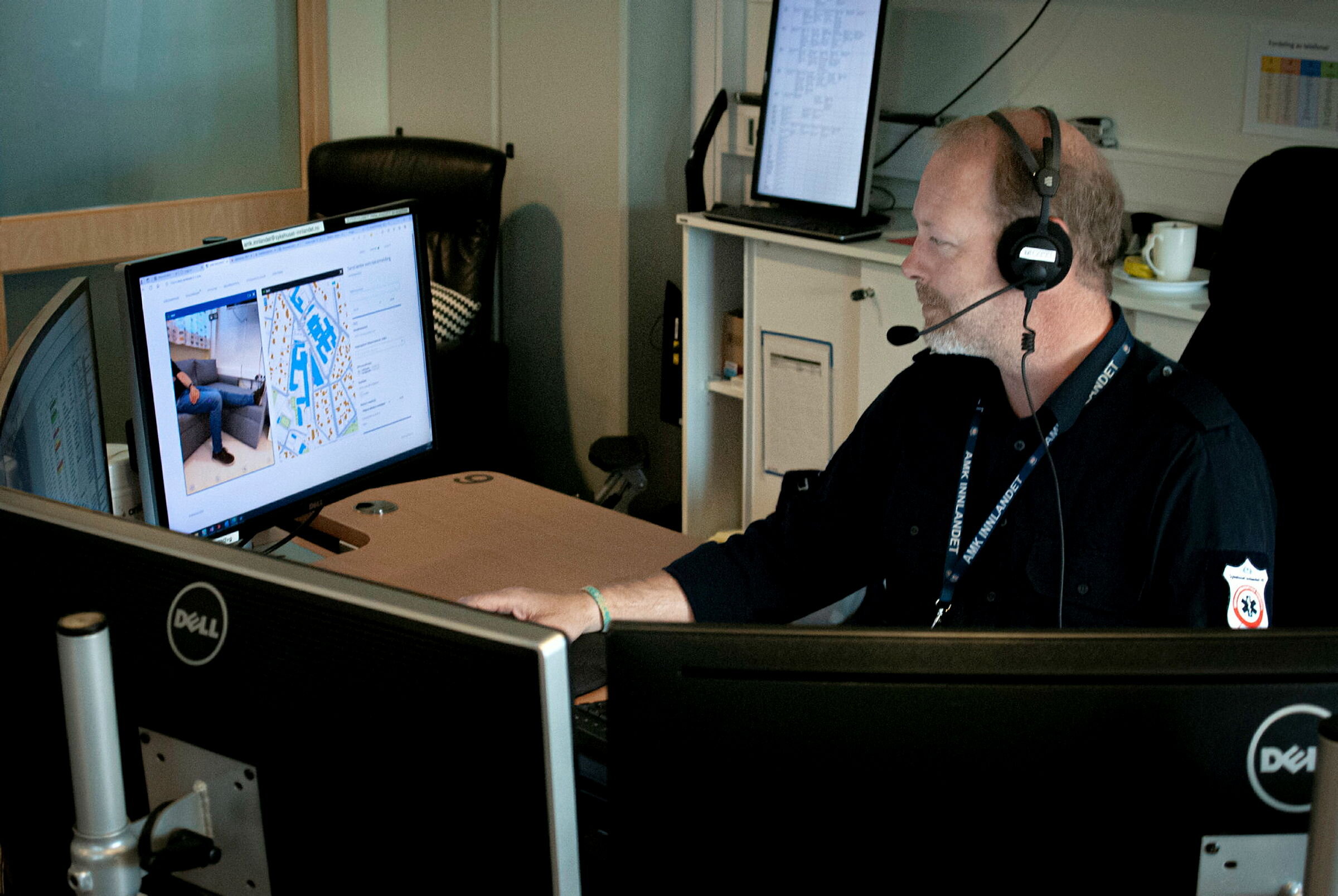 Henning Fossum ved AMK Innlandet