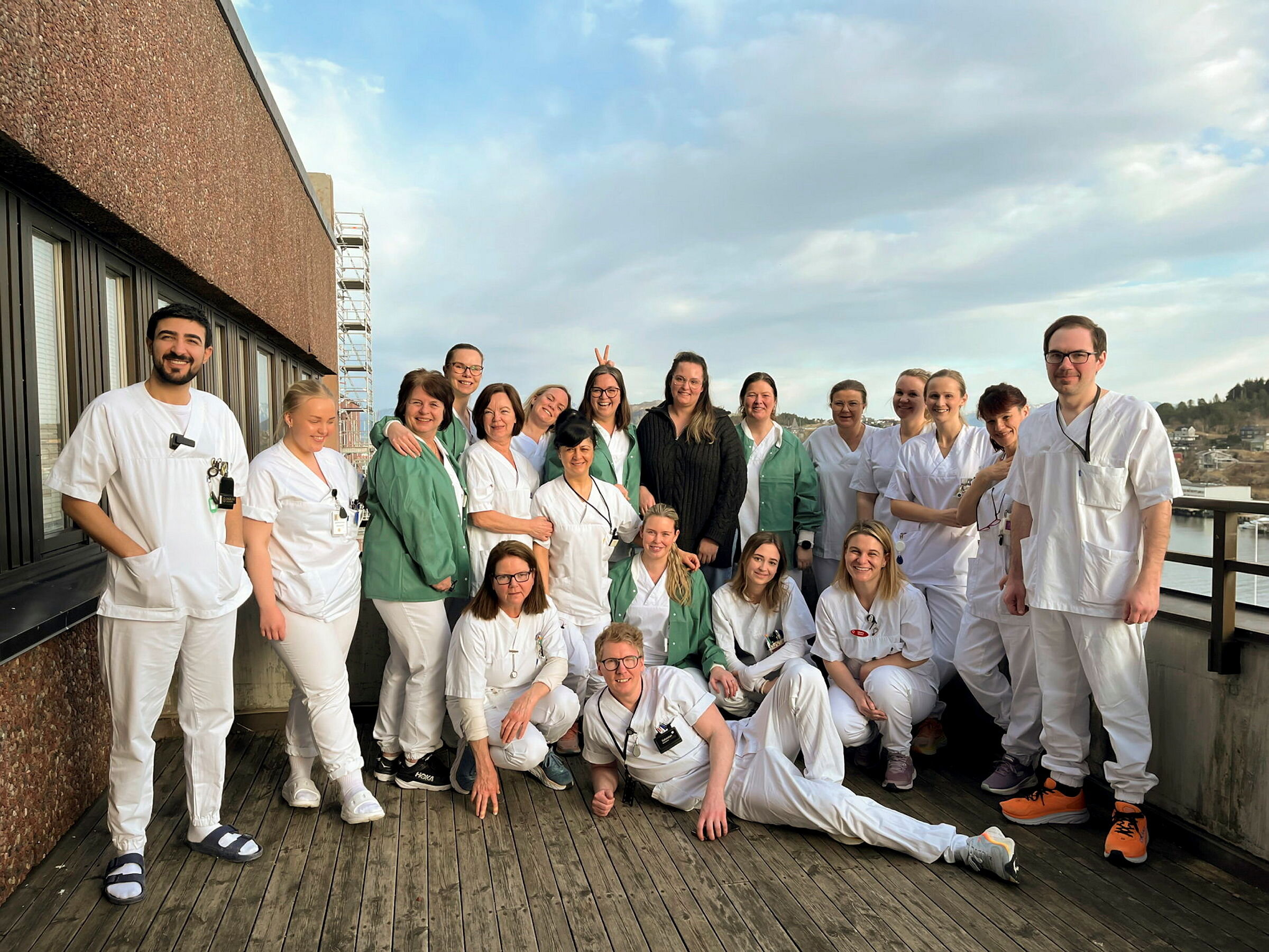 Ansatte ved medisinsk sengepost, Kristiansund sykehus