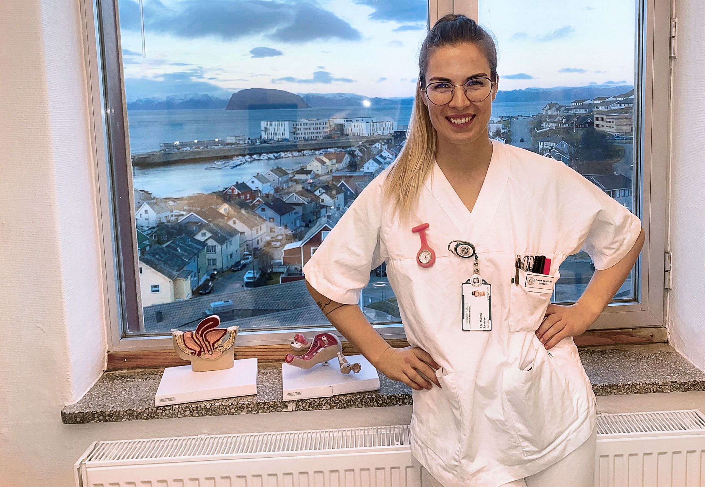 Edel Marlèn Taraldsen, sykepleier, Hammerfest, Finnmark
tidligere studentleder, NSF Student