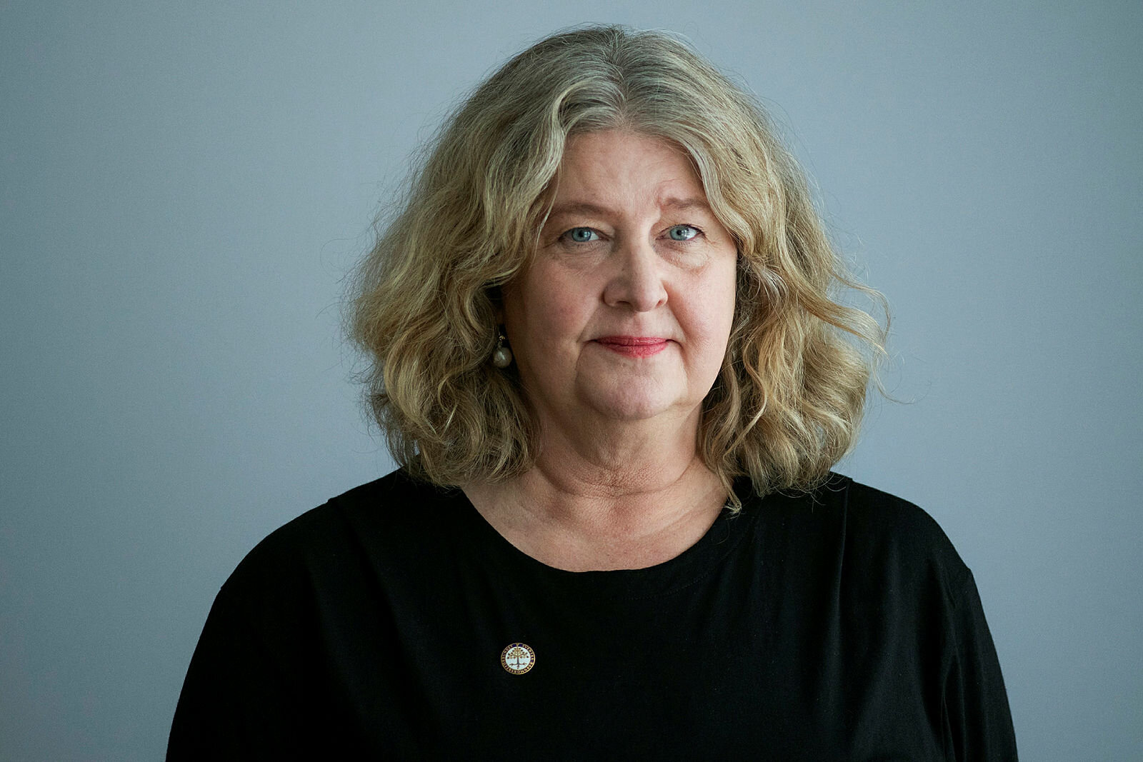 Bildet viser Eva Nordlund, leder i Svensk Barnmorskeforbundet