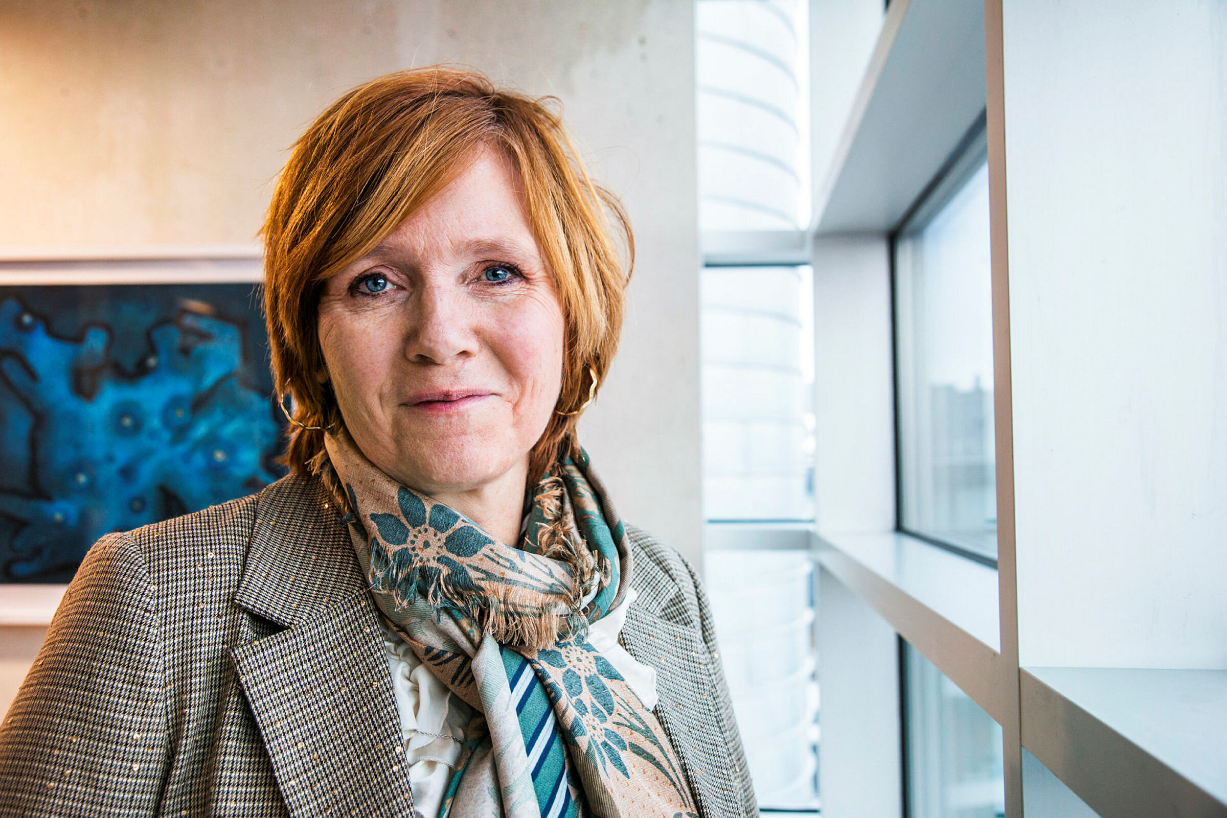 Bildet viser Christine Meyer, leder av kvinnehelseutvalget og Høyre-politiker